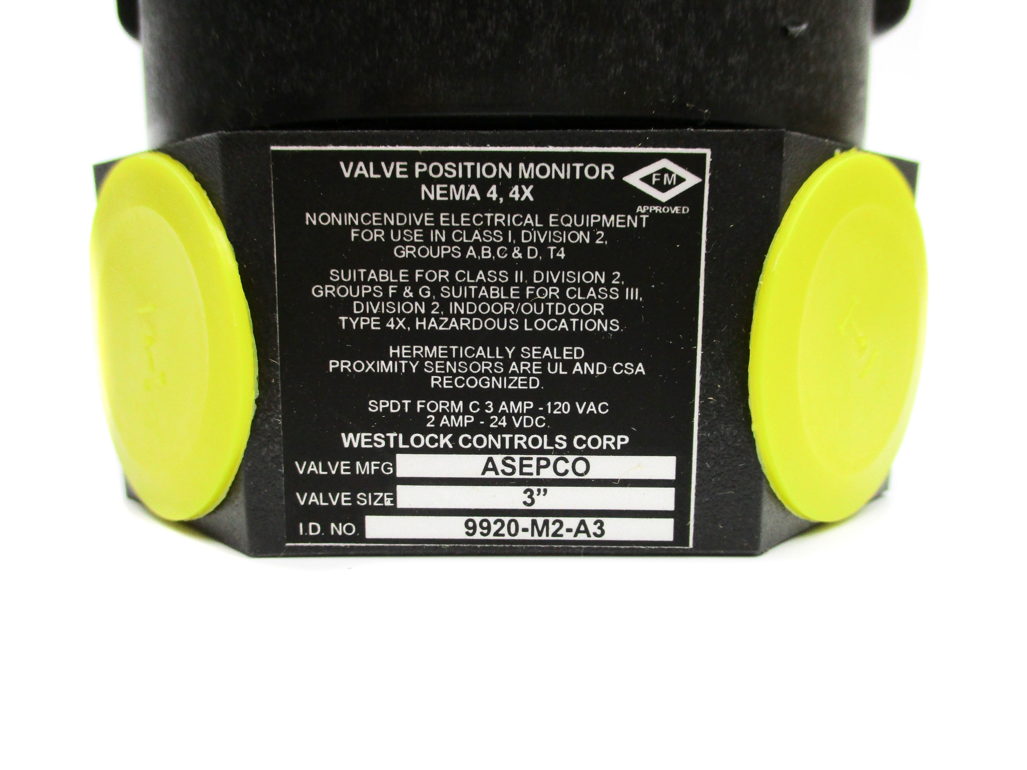WESTLOCK CONTROLS 9920-M2-A3 NSNP