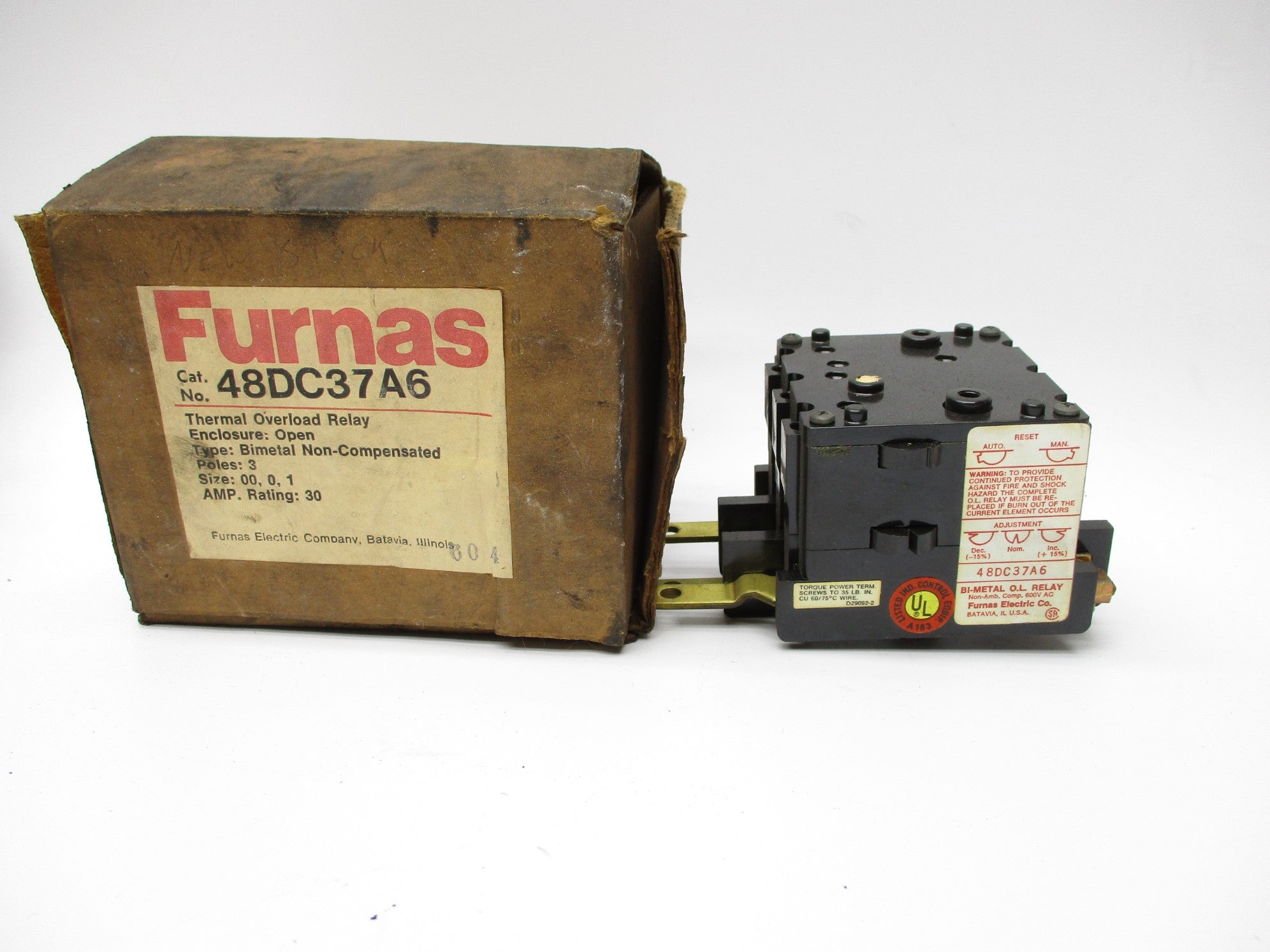 FURNAS 48DC37A6 30A NSMP