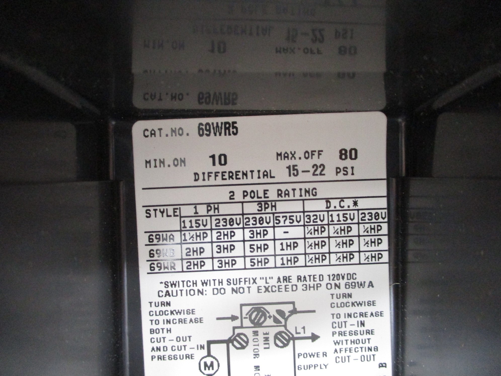 FURNAS 69WR5 15-22PSI NSNP
