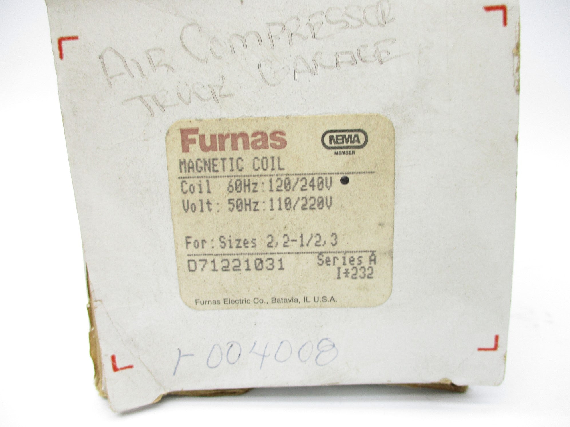 FURNAS D71221031 SER. A NSMP