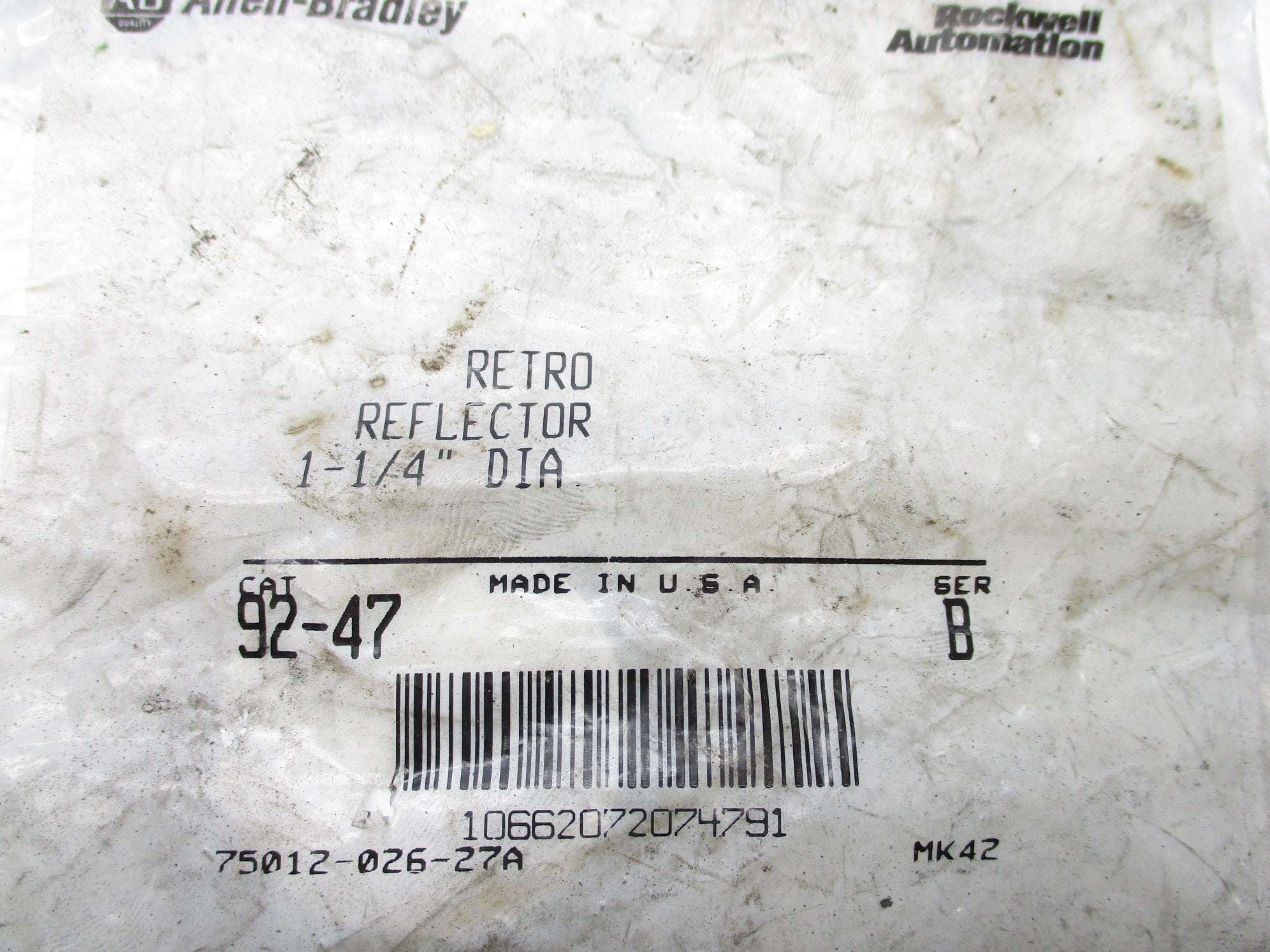 INDUSTRIAL SPARE PART 92-47 SER. B NSMP
