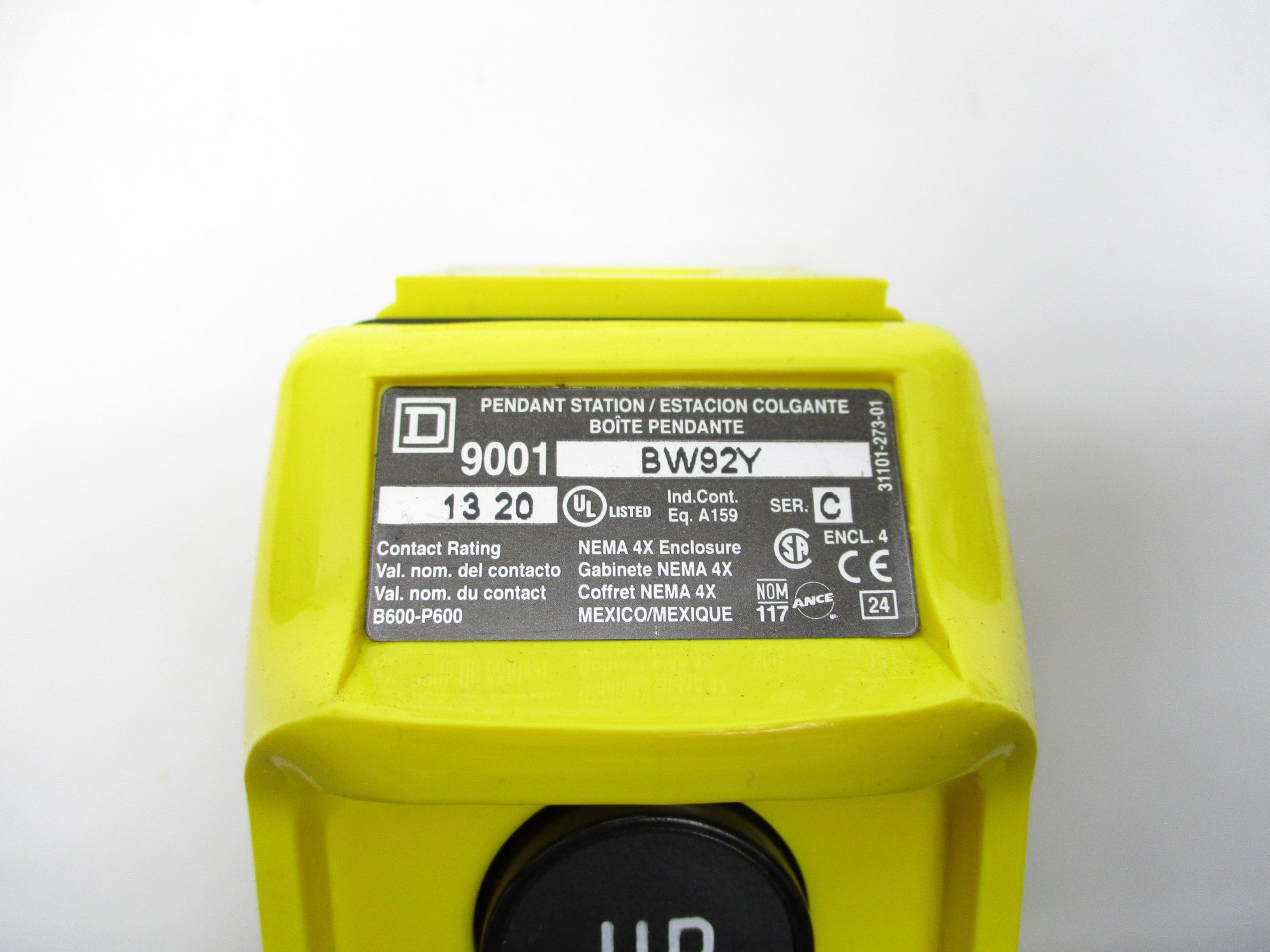 SQUARE D 9001BW92Y SER. C NSNP