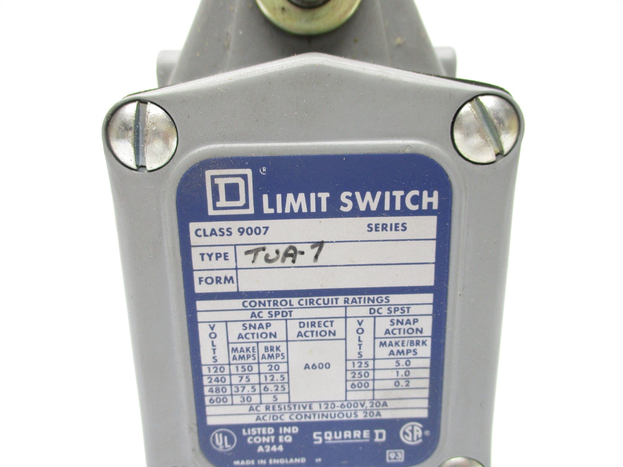 SQUARE D 9007TUA7 NSNP