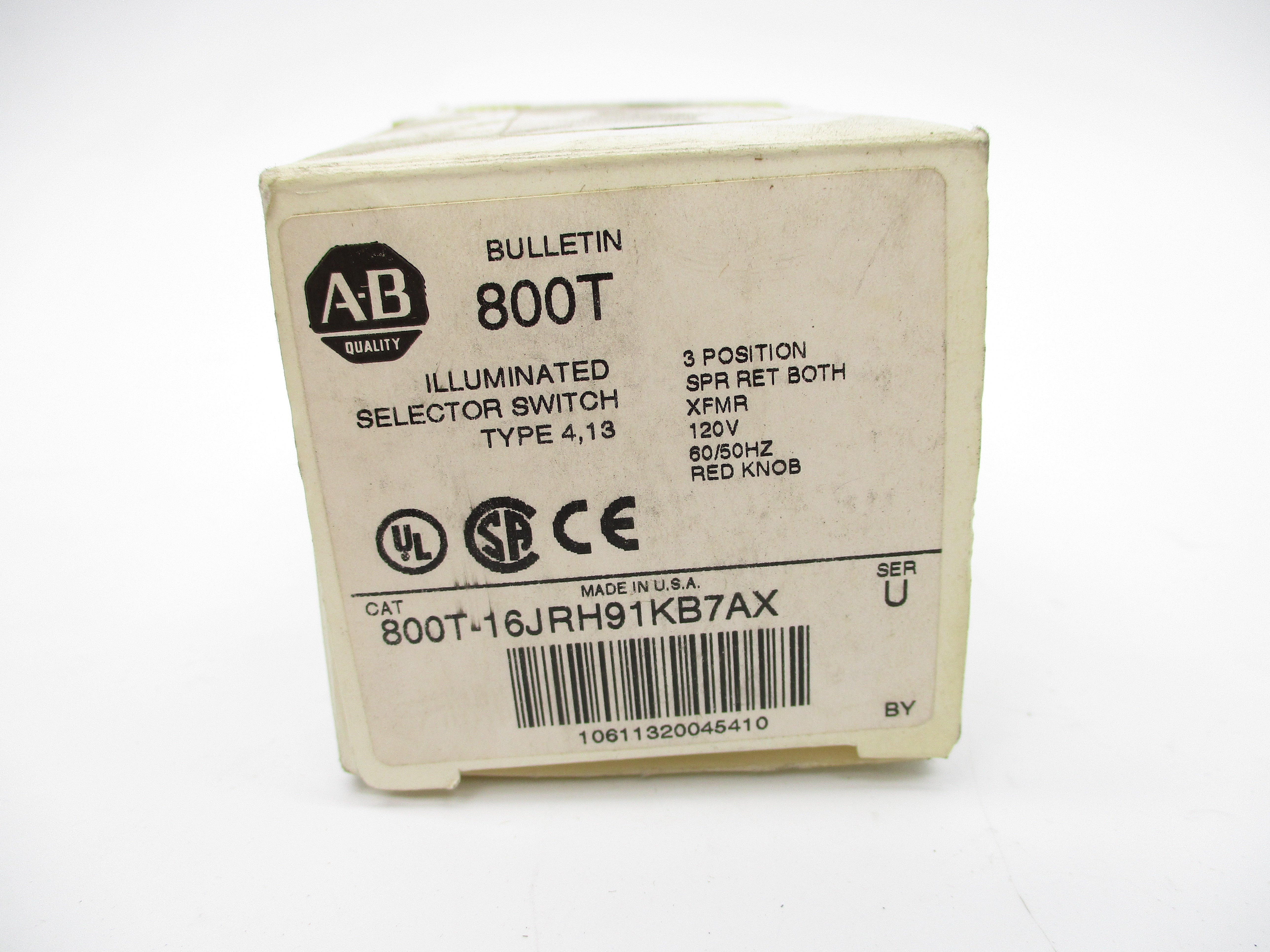 INDUSTRIAL SPARE PART 800T-16JRH91KB7AX SER. U (WH) NSMP