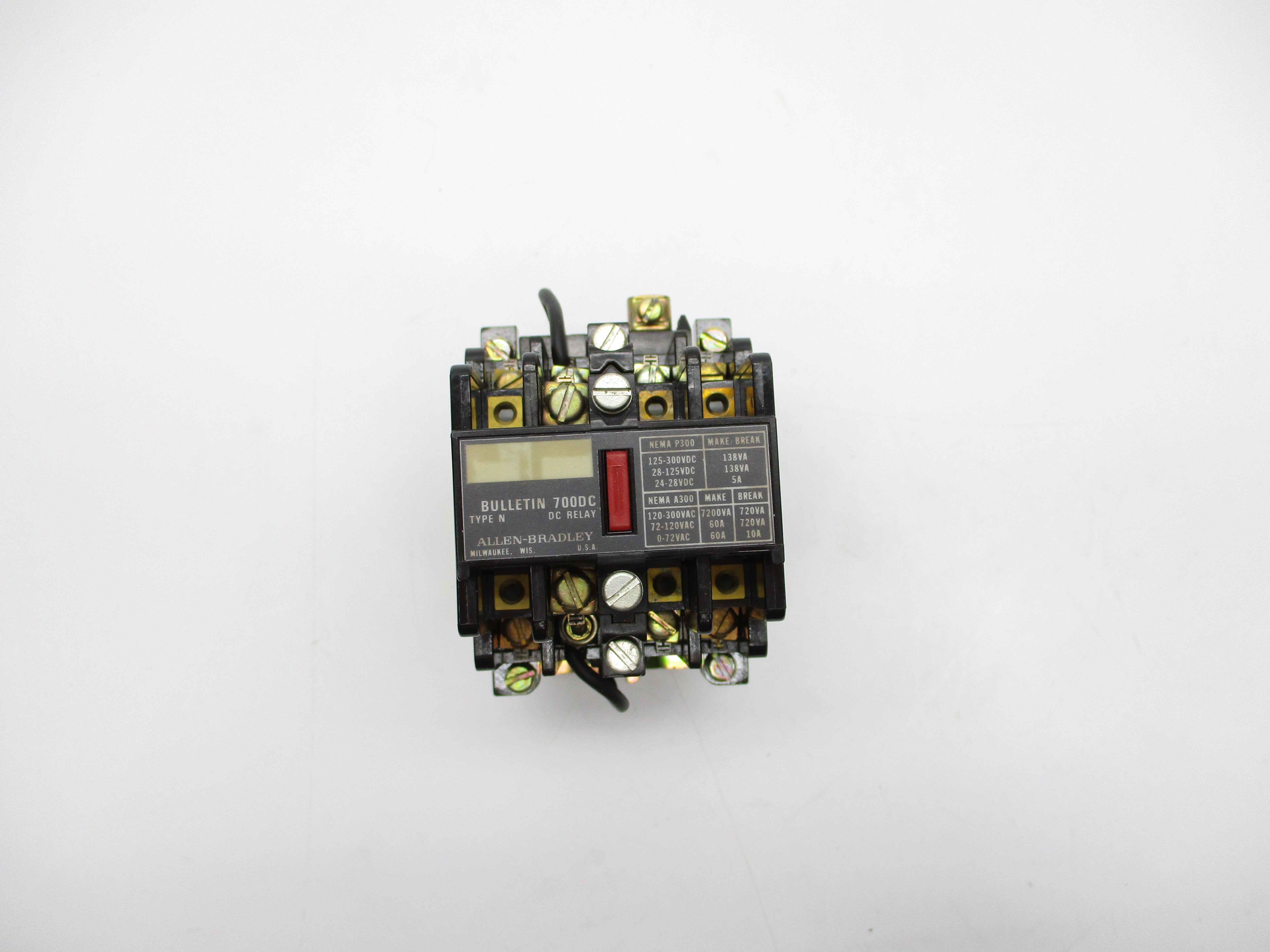 ALLEN BRADLEY 700DC-N400Z24 SER. C 230/250V UNMP