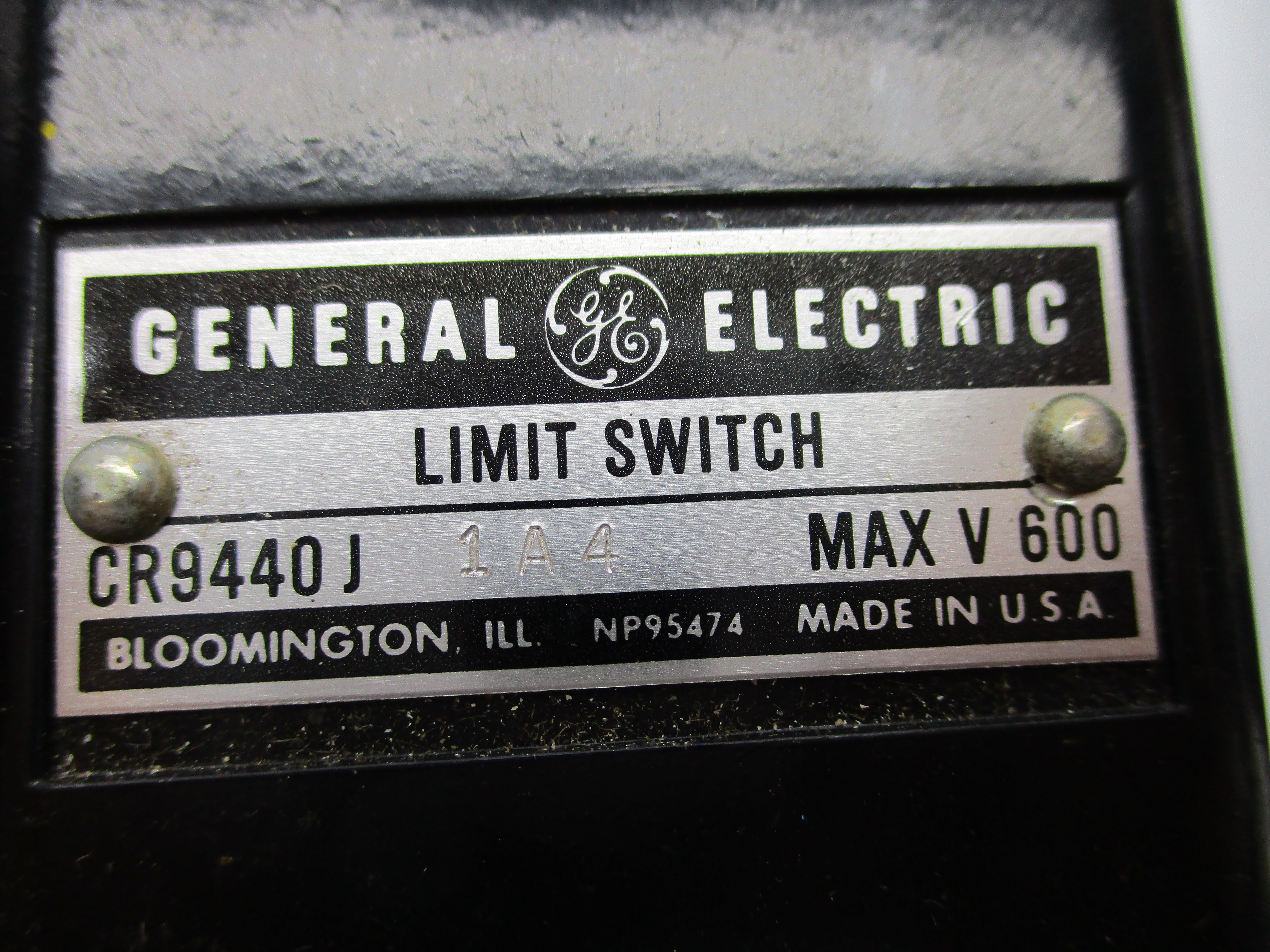 GENERAL ELECTRIC CR9440J1A4 NSNP