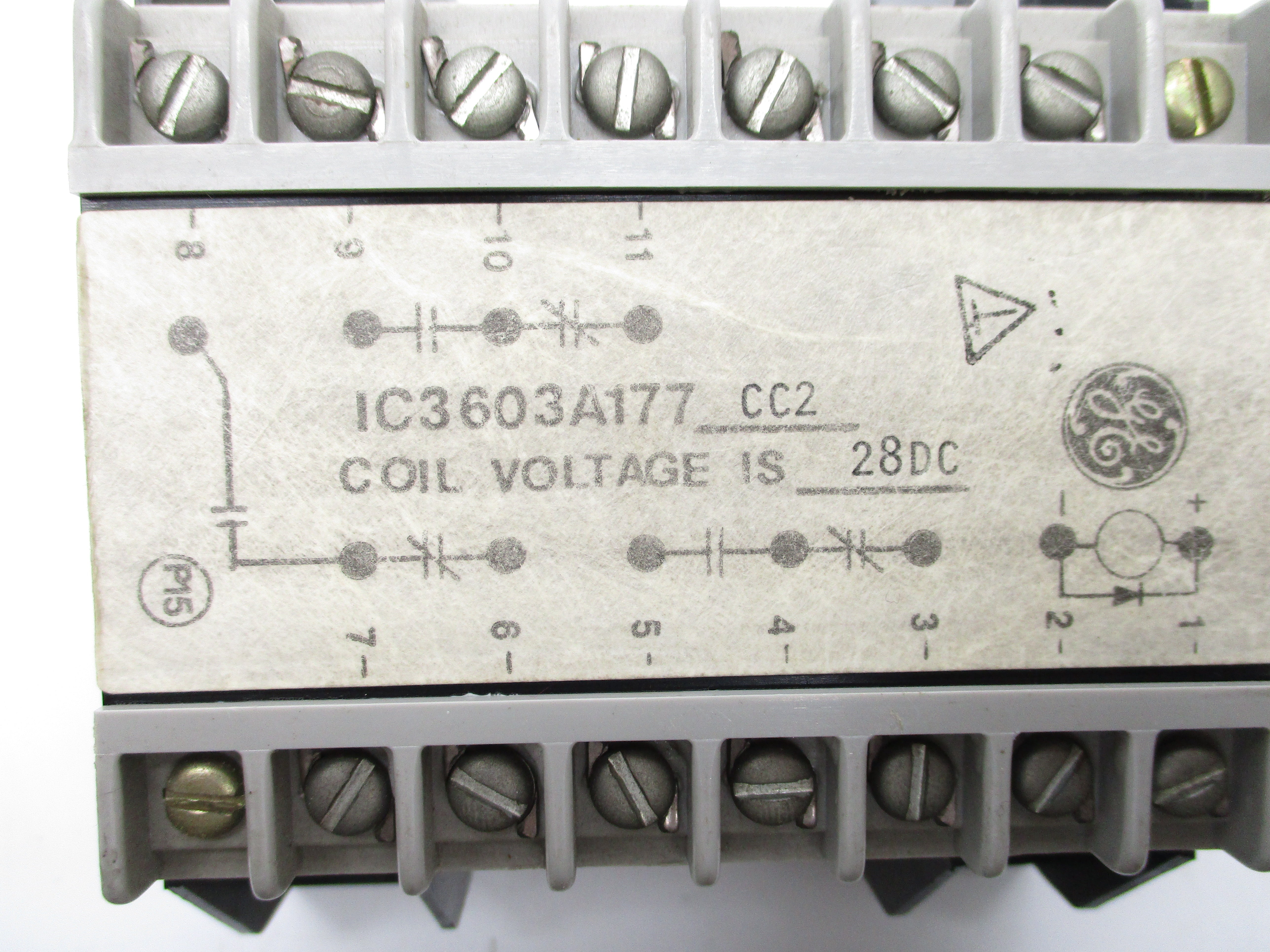 GENERAL ELECTRIC IC3603A177CC2 28VDC NSNP