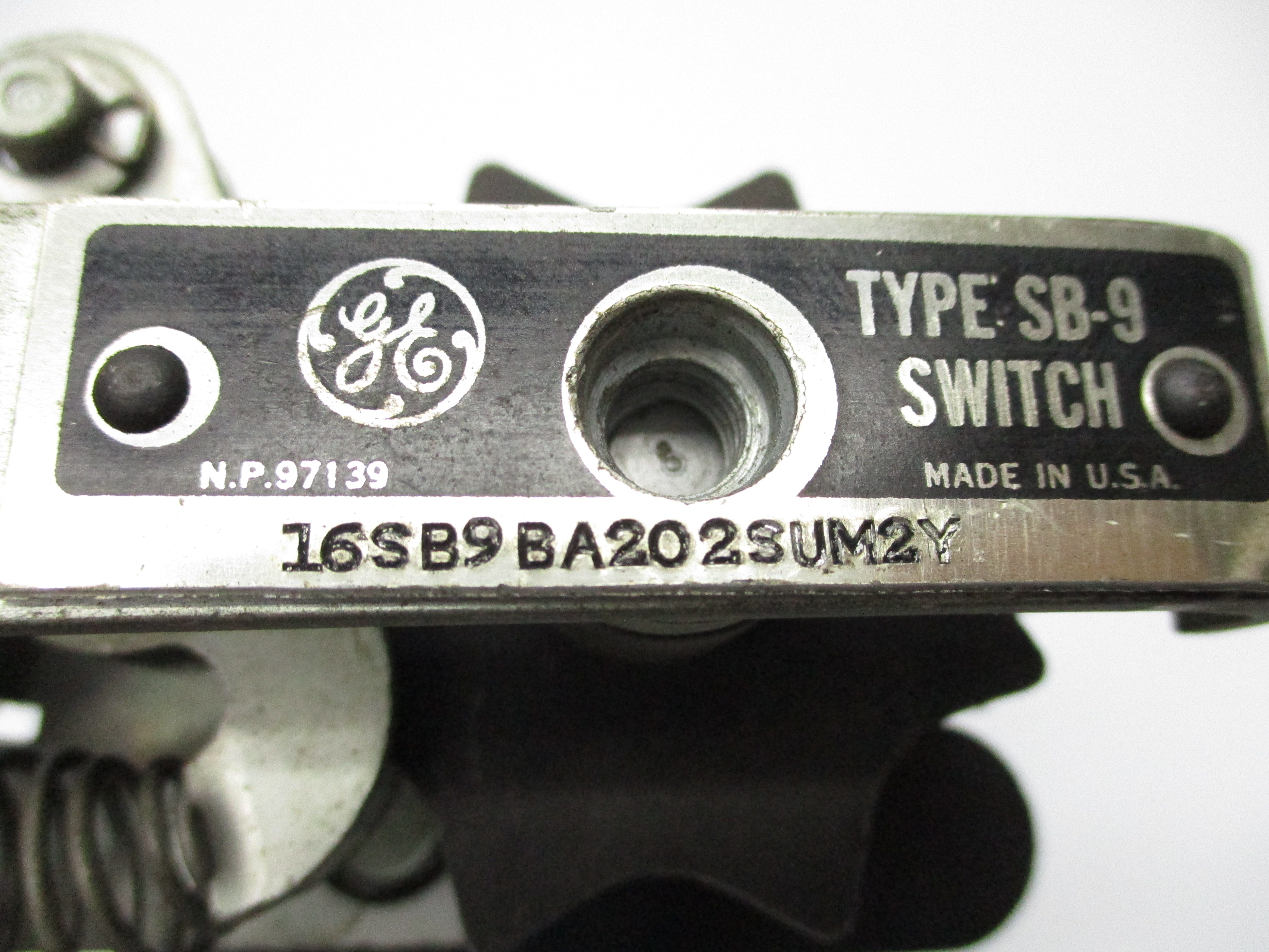GENERAL ELECTRIC 16SB9BA202SUM2Y (AS PICTURED) UNMP