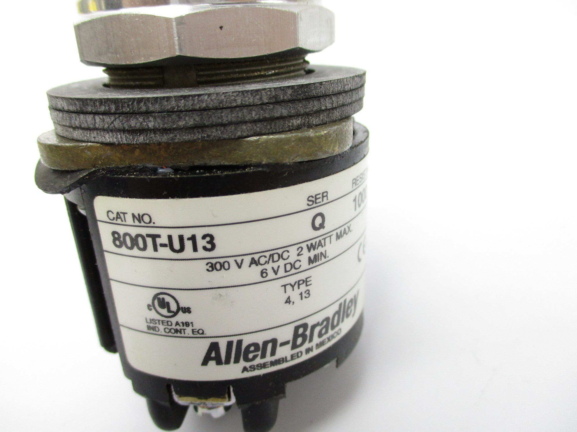 ALLEN BRADLEY 800T-U13 SER. Q NSNP