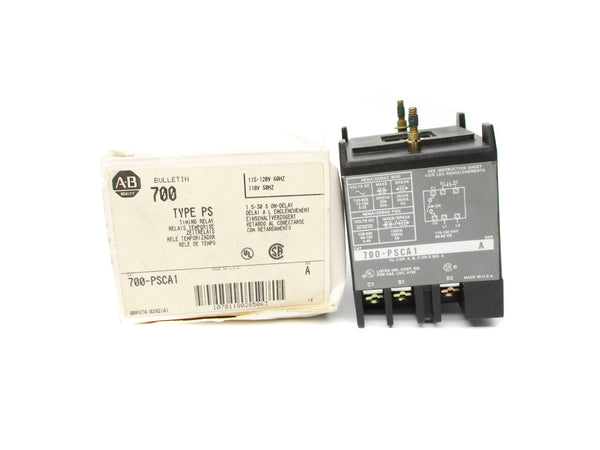 ALLEN BRADLEY 700-PSCA1 SER. A 110/120V (WH) NSMP