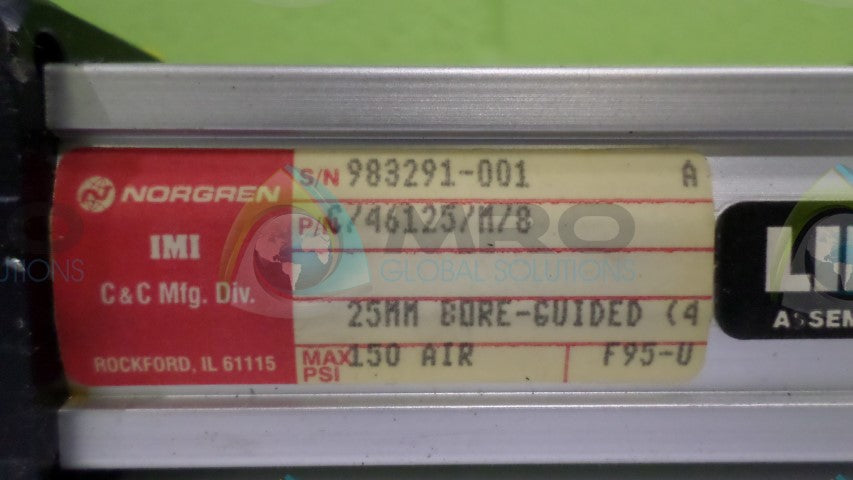 NORGREN C/46125/M/8 CYLINDER *NEW NO BOX*