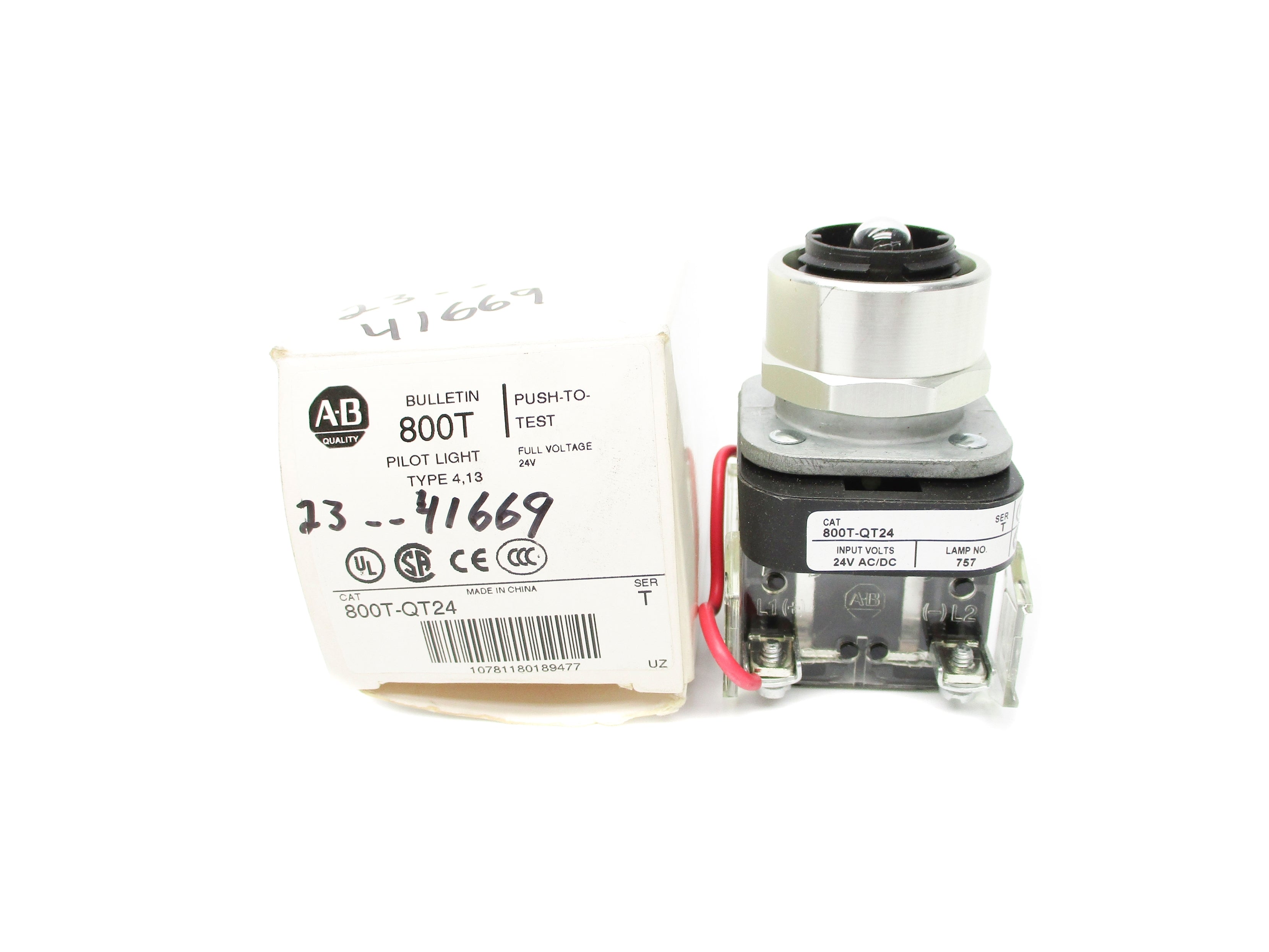 INDUSTRIAL SPARE PART 800T-QT24 SER. T 24VAC/DC (WH) NSMP