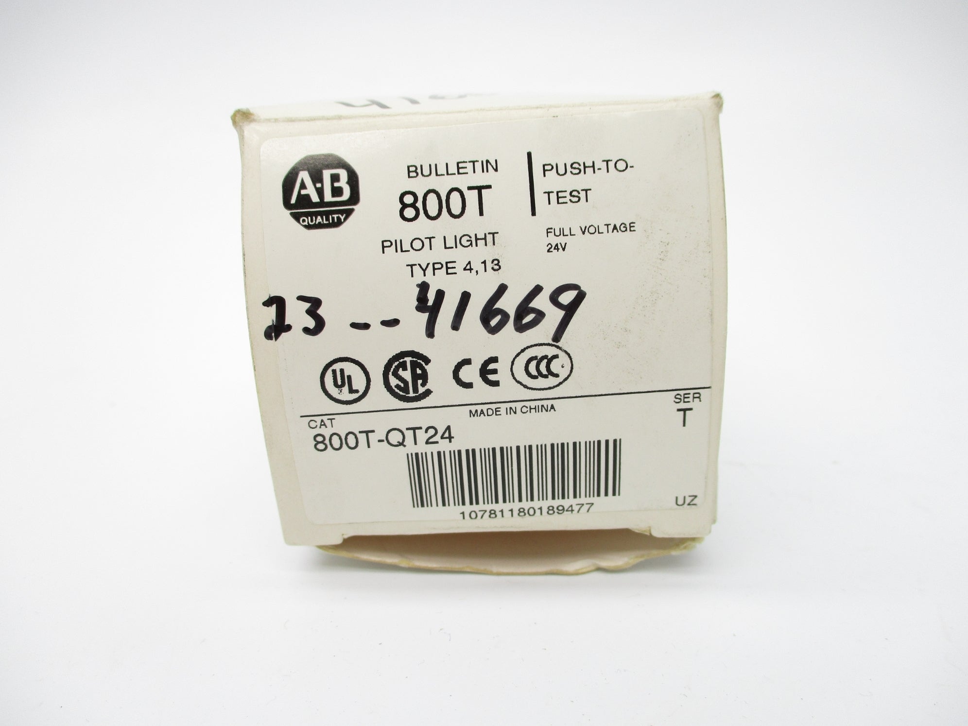 INDUSTRIAL SPARE PART 800T-QT24 SER. T 24VAC/DC (WH) NSMP