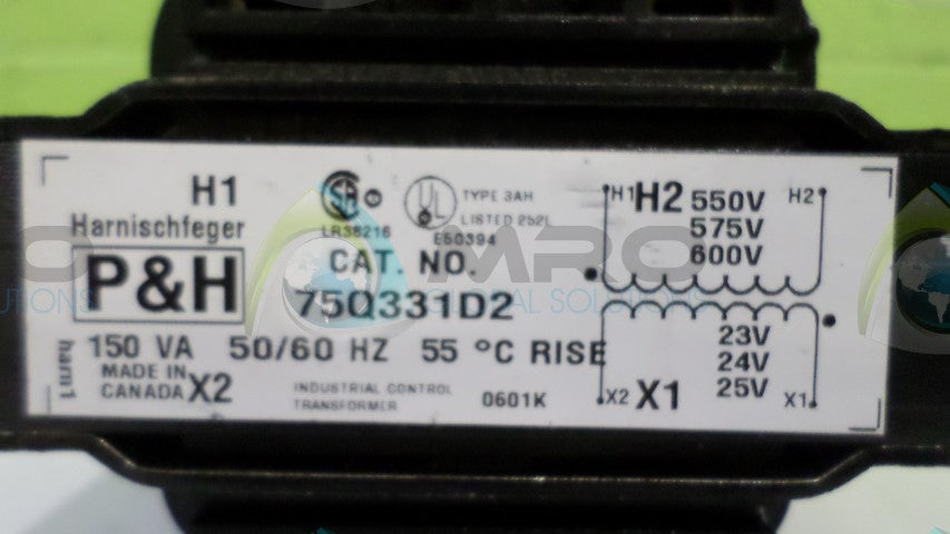 P&H 75Q331D2 TRANSFORMER *NEW NO BOX*