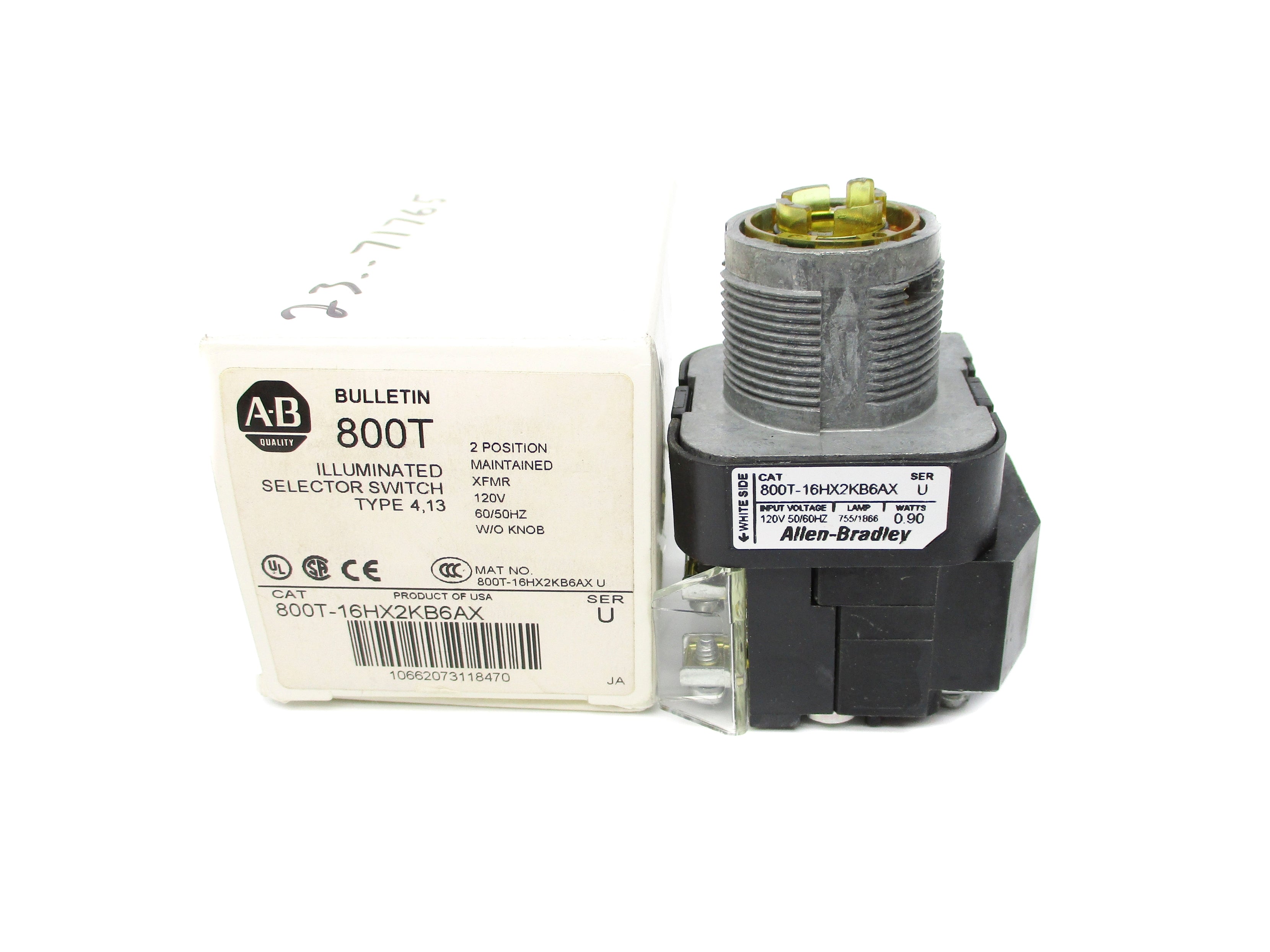 INDUSTRIAL SPARE PART 800T-16HX2KB6AX SER. U (WH) NSMP
