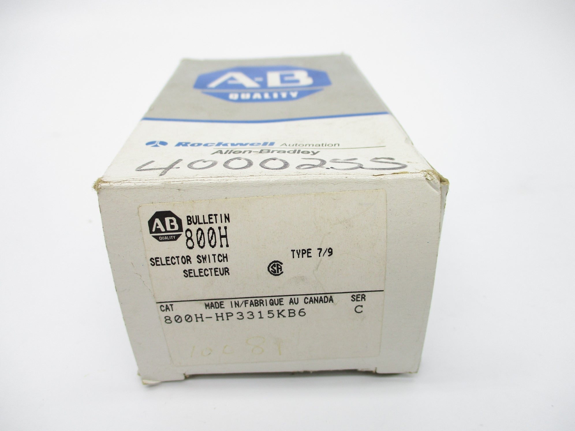 INDUSTRIAL SPARE PART 800H-HP3315KB6 SER. C (GY/BL) NSMP