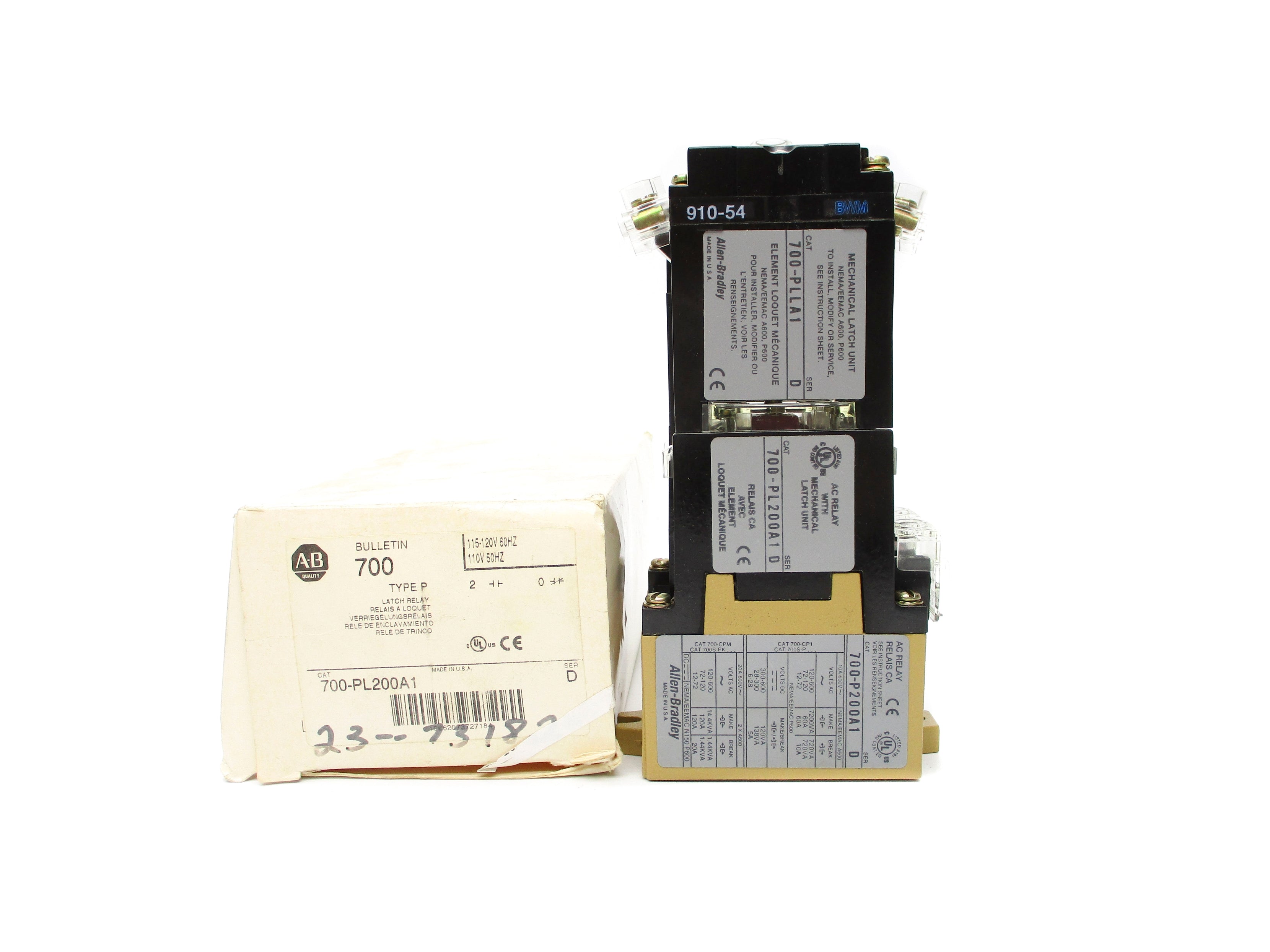 INDUSTRIAL SPARE PART 700-PL200A1 SER. D 110/120V (WH) NSMP