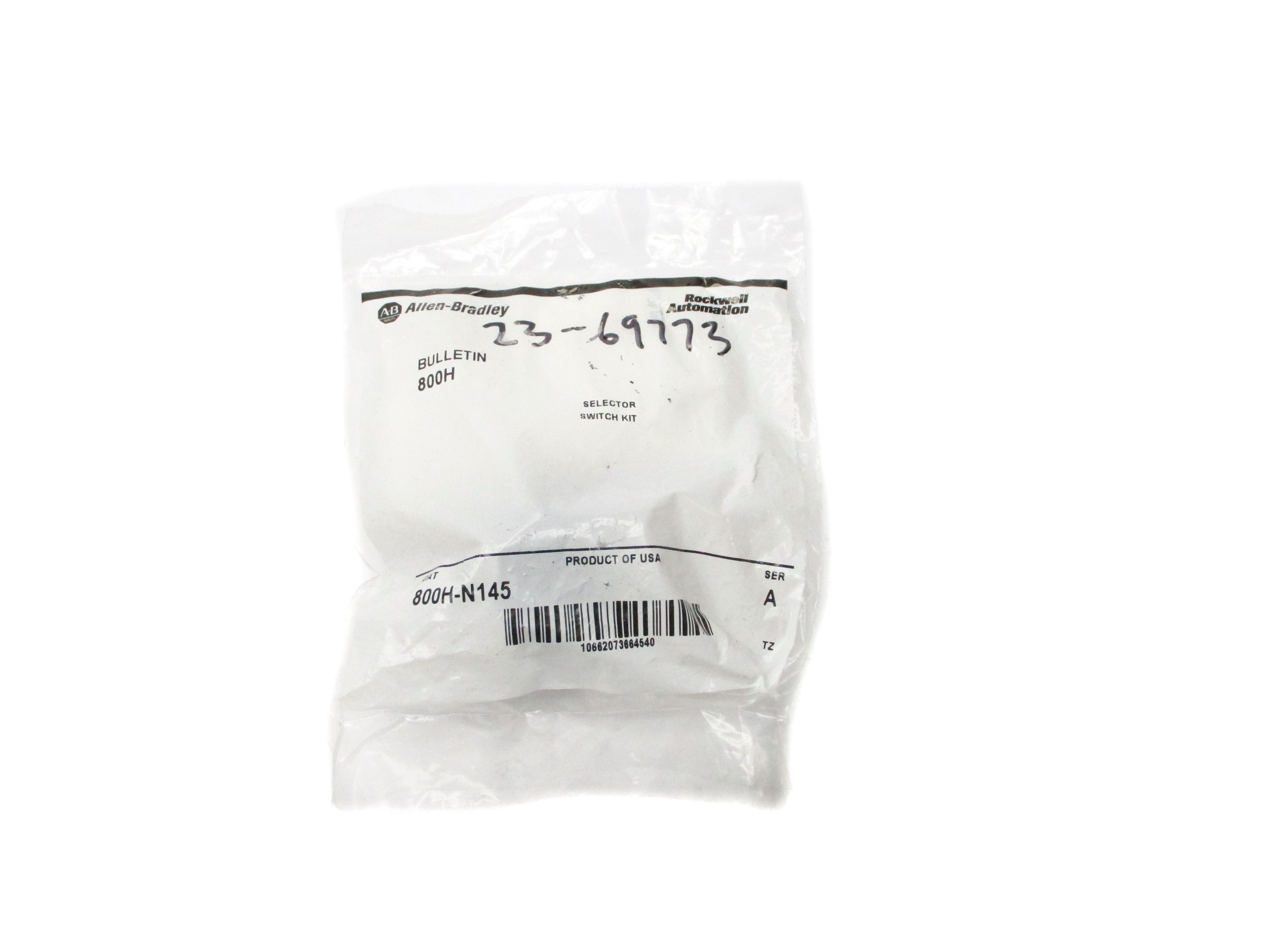INDUSTRIAL SPARE PART 800H-N145 SER. A NSMP