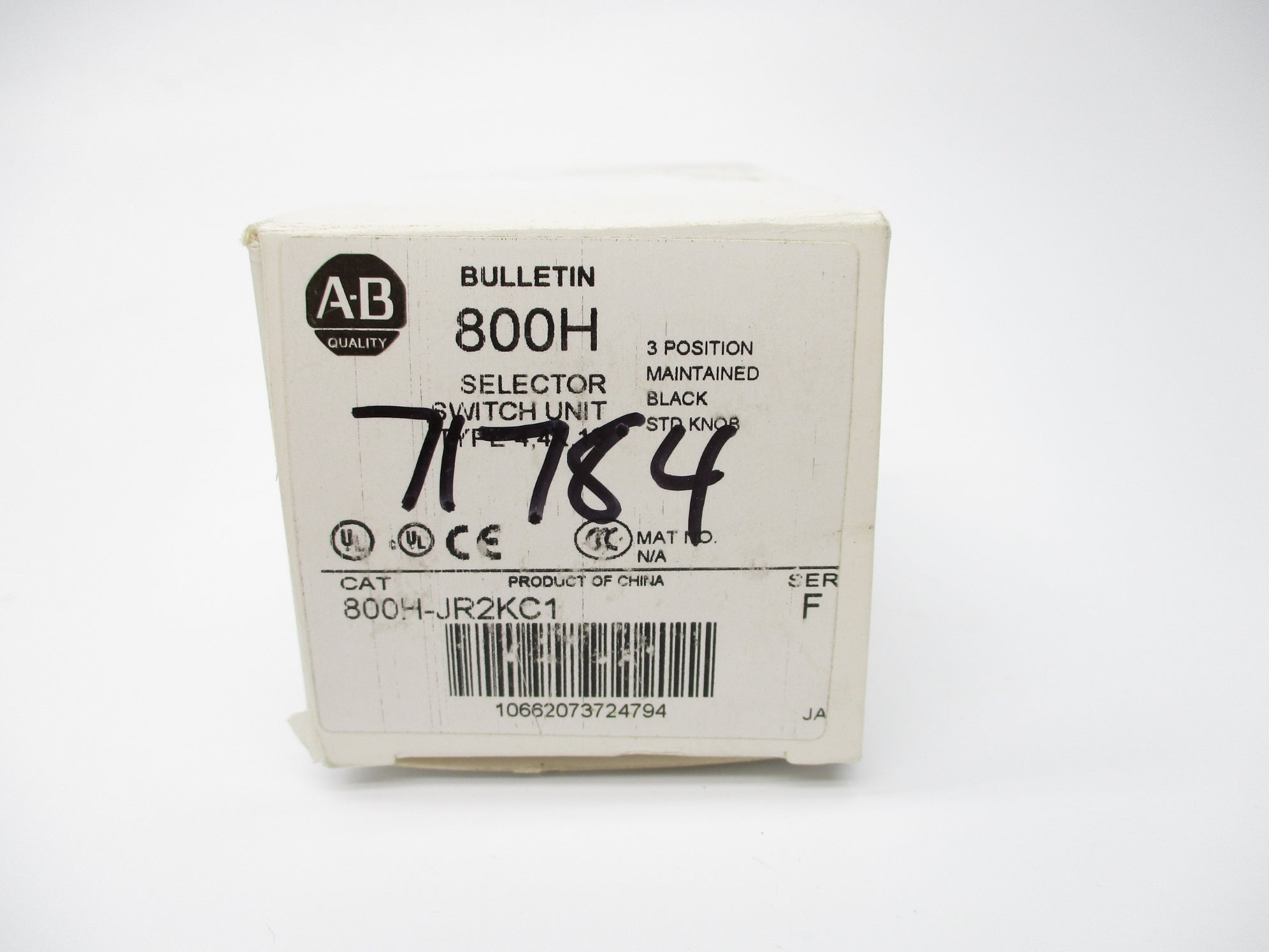 INDUSTRIAL SPARE PART 800H-JR2KC1 SER. F (WH) NSMP