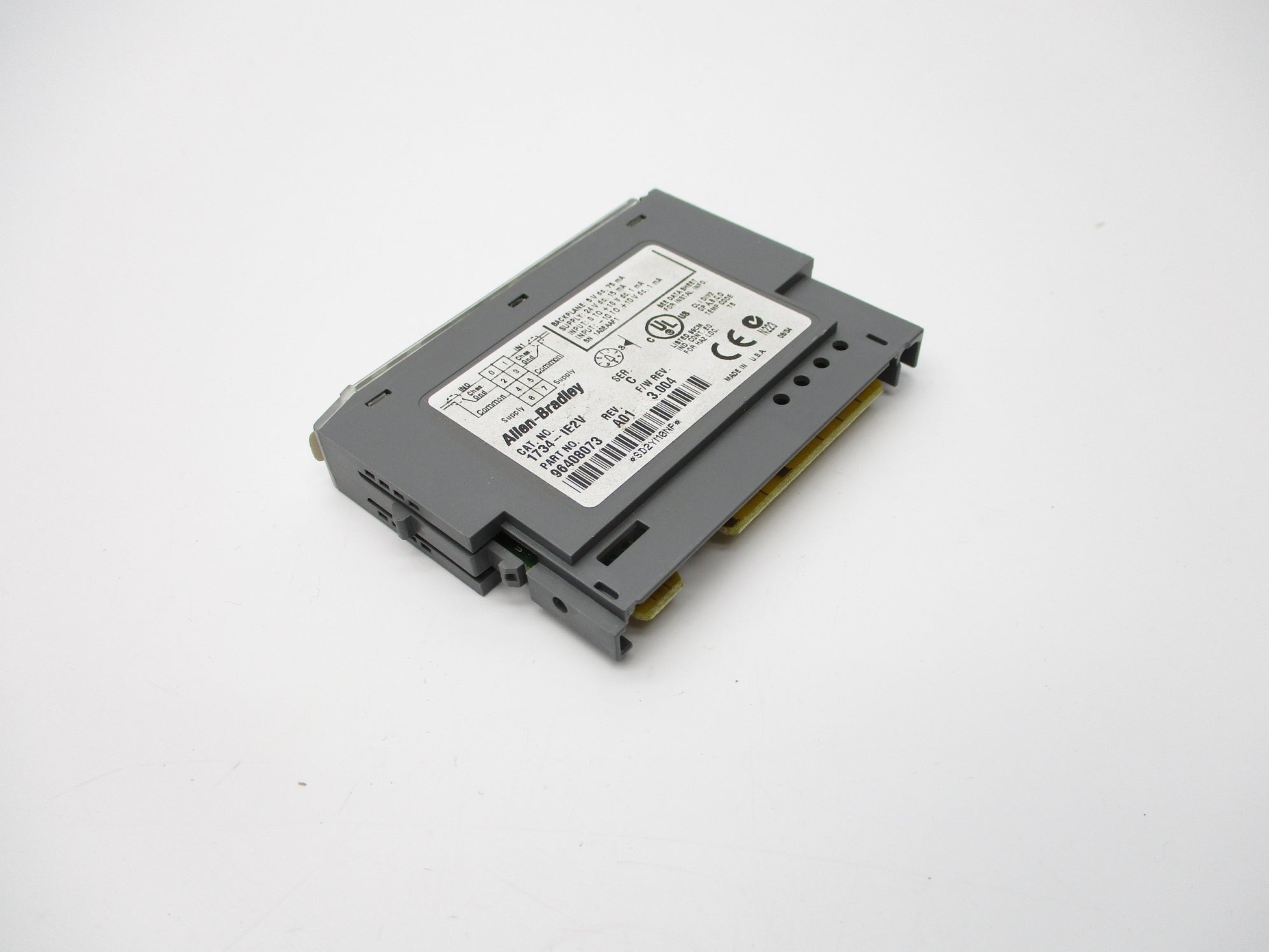 ALLEN BRADLEY 1734-IE2V SER. C F/W 3.004 UNMP