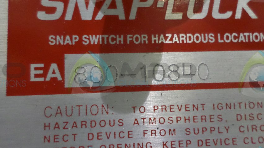 NAMCO CONTROLS 800-10840 SNAP SWITCH *NEW NO BOX*