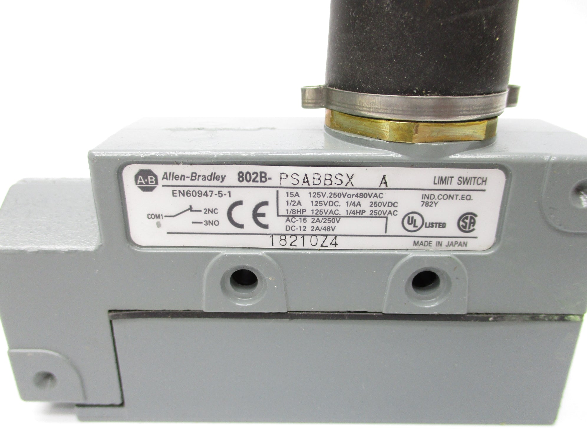 ALLEN BRADLEY 802B-PSABBSX SER. A NSNP