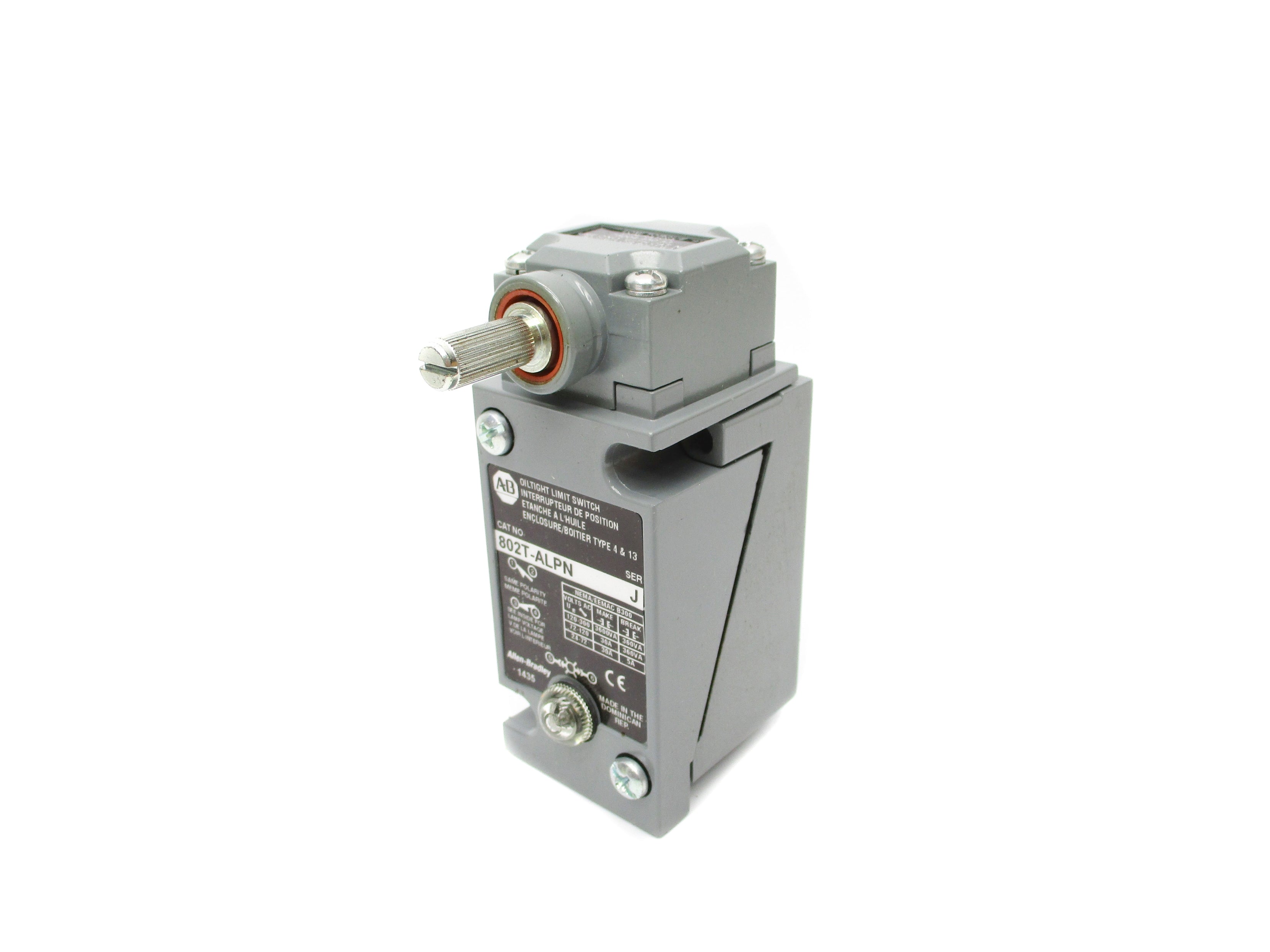 INDUSTRIAL SPARE PART 802T-ALPN SER. J NSNP
