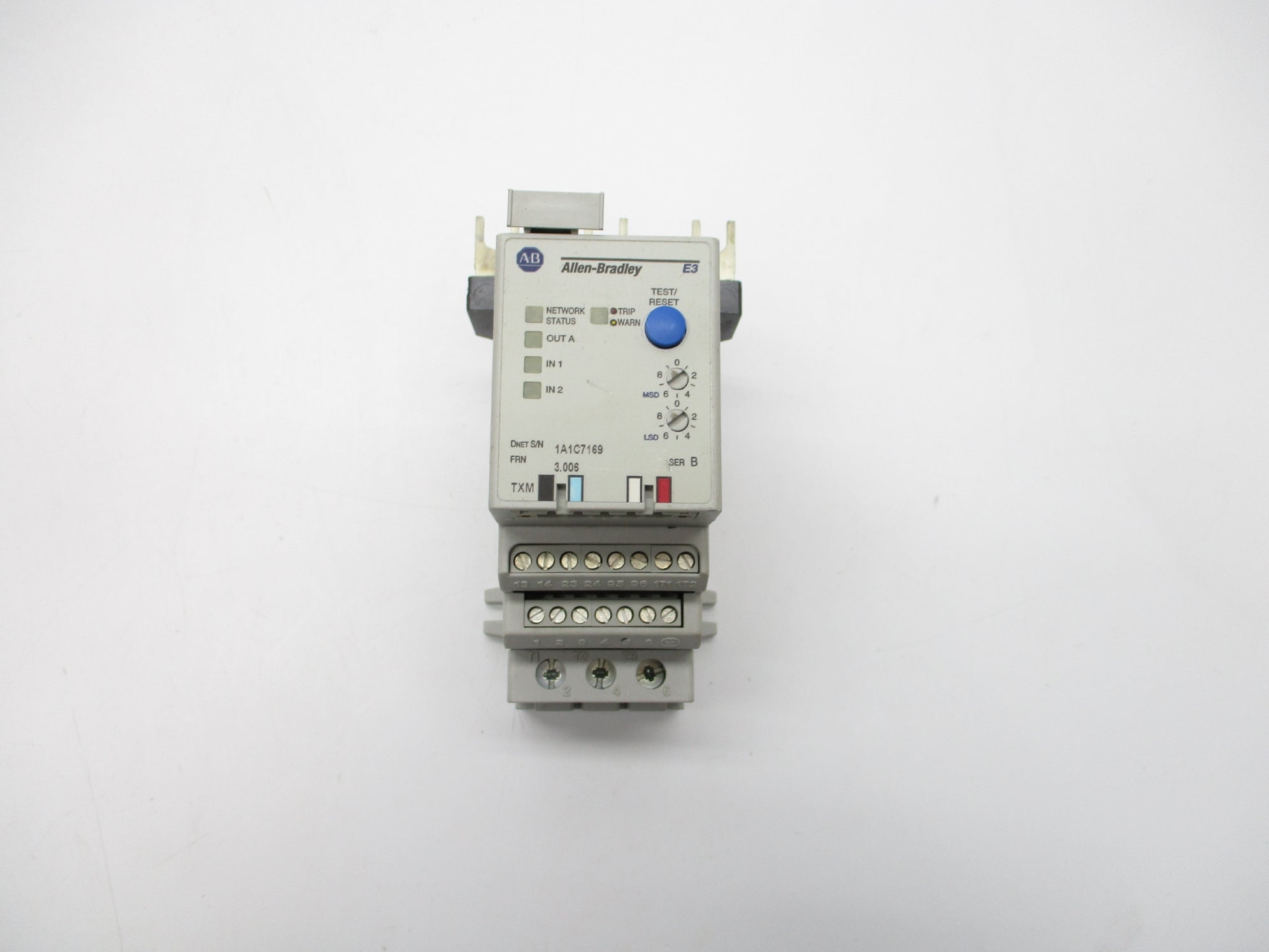 ALLEN BRADLEY 592-EC1DC SER. B 9-45A NSNP