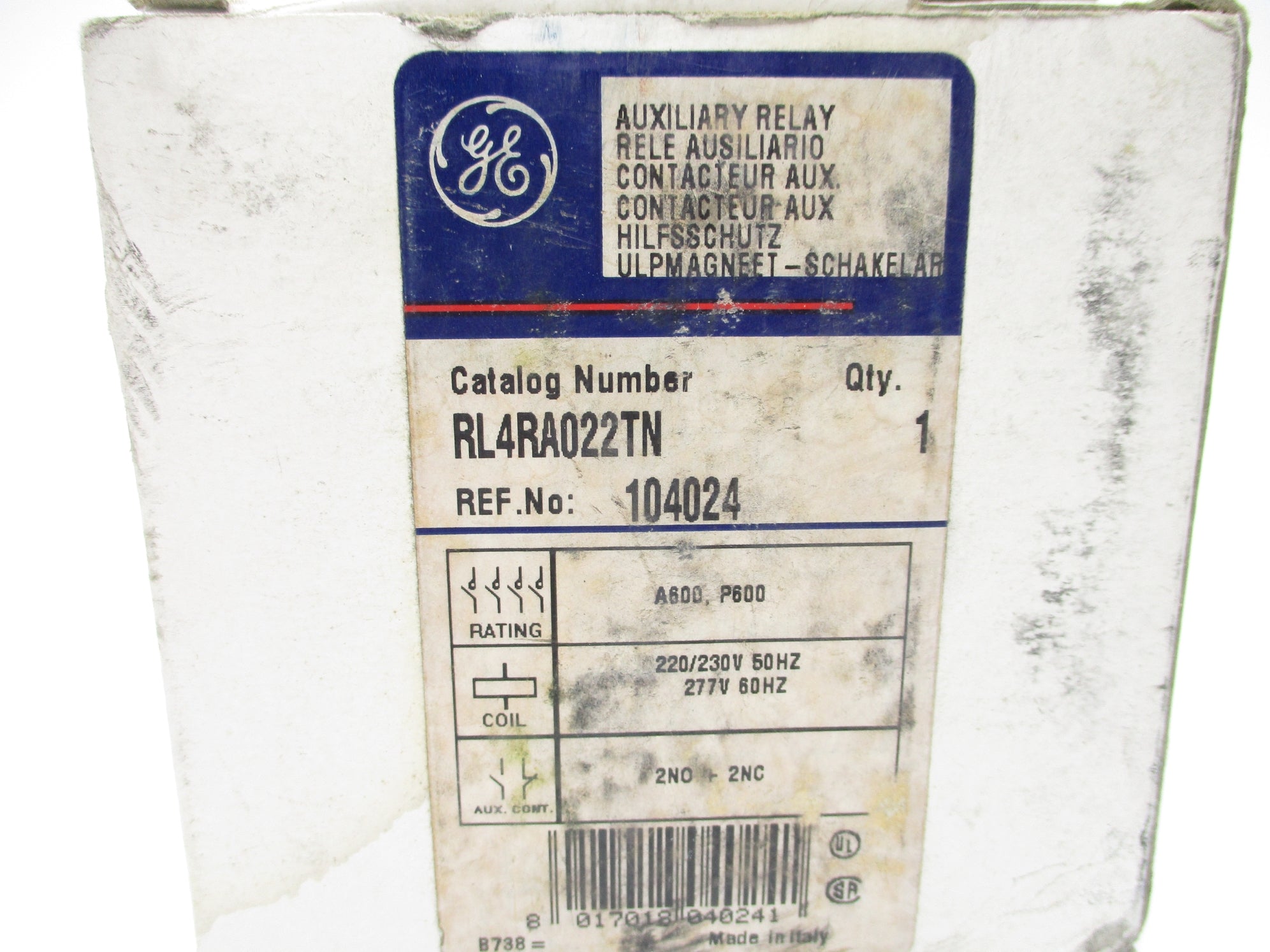 GENERAL ELECTRIC RL4RA022TN 277V NSMP