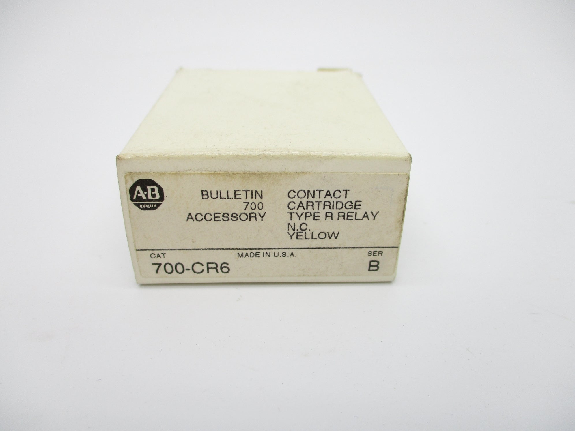 INDUSTRIAL SPARE PART 700-CR6 SER. B (WH) NSMP