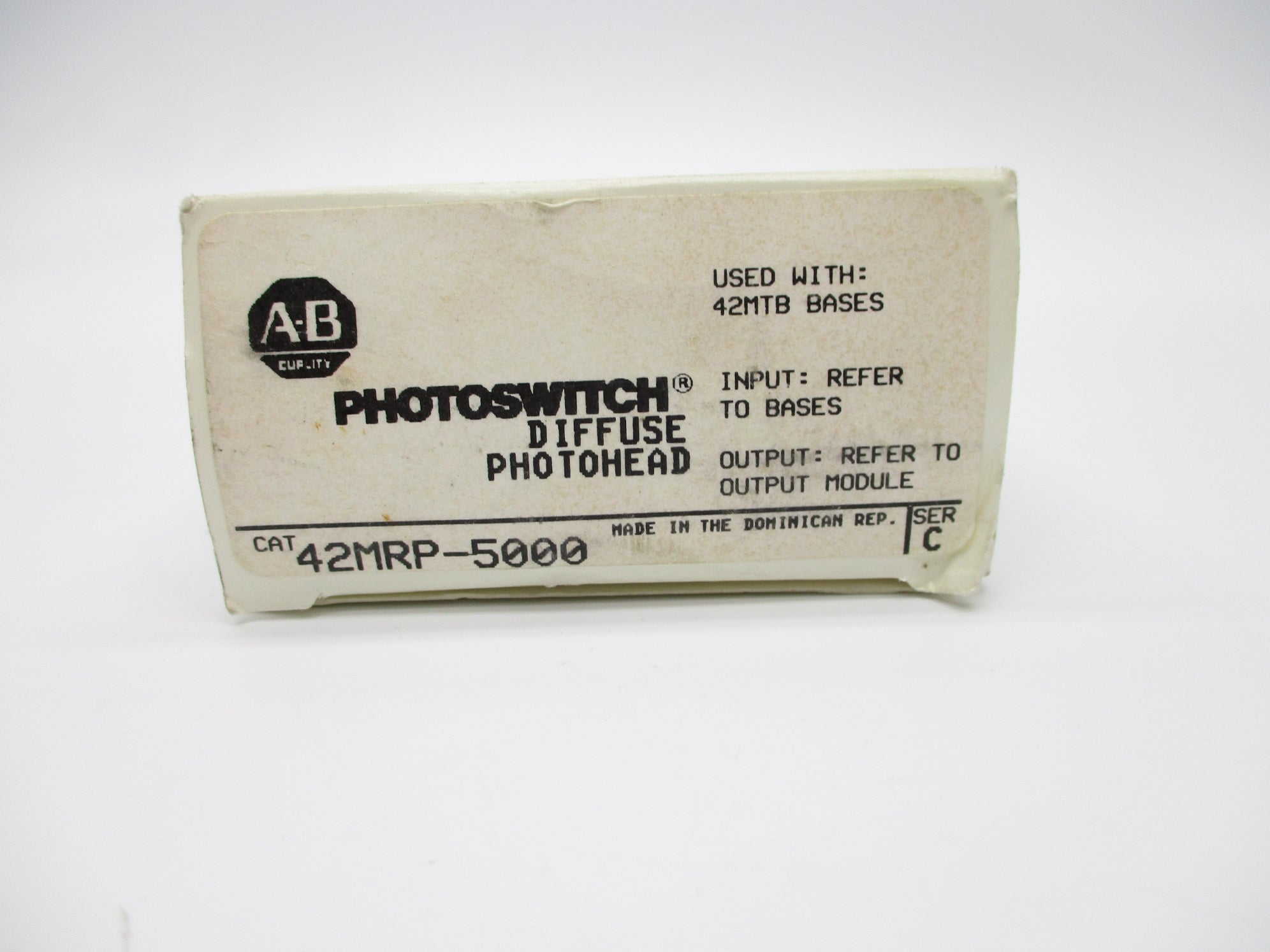 ALLEN BRADLEY 42MRP-5000 SER. C (GY/BL) NSMP