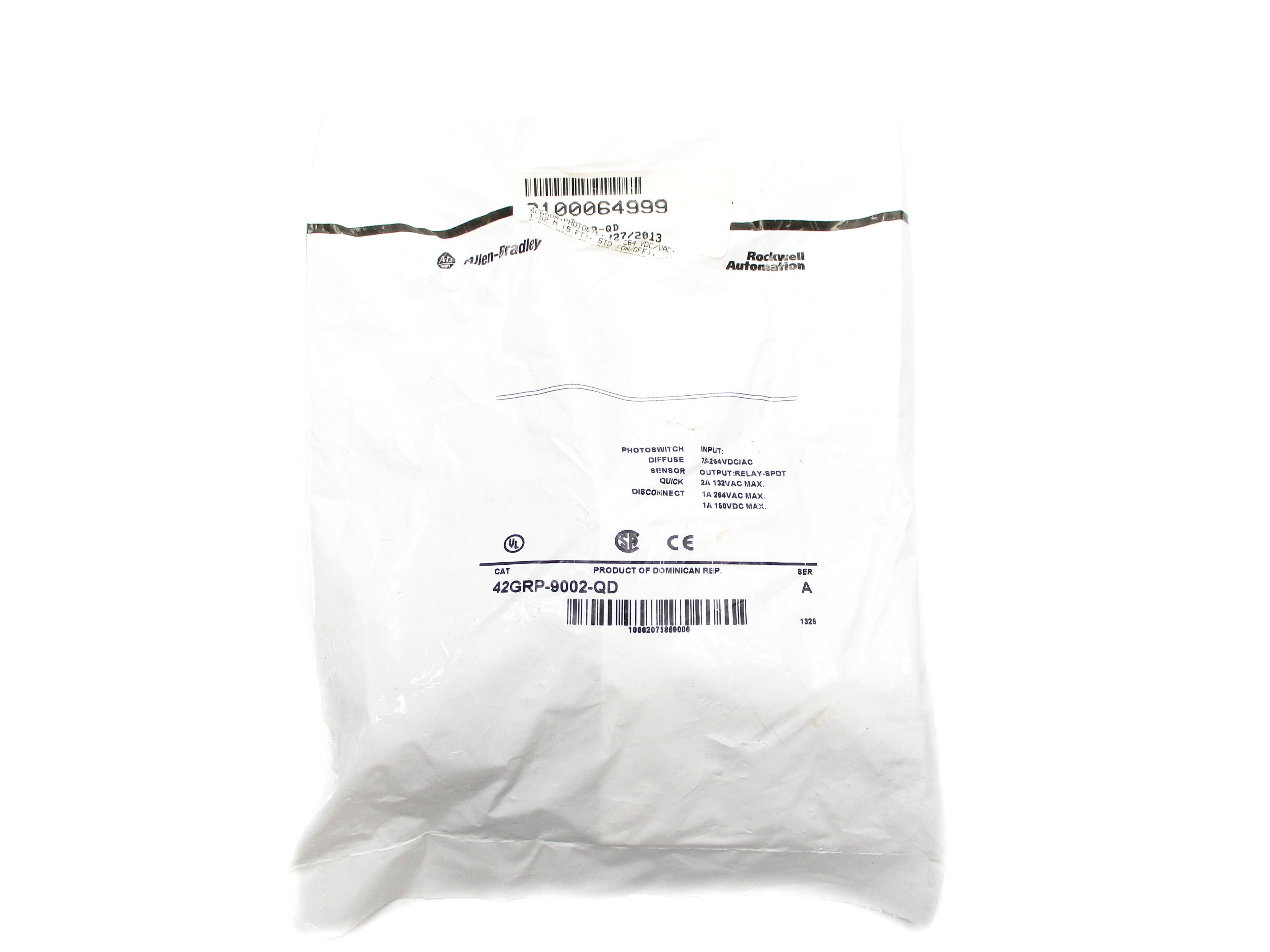 ALLEN BRADLEY 42GRP-9002-QD SER. A NSMP