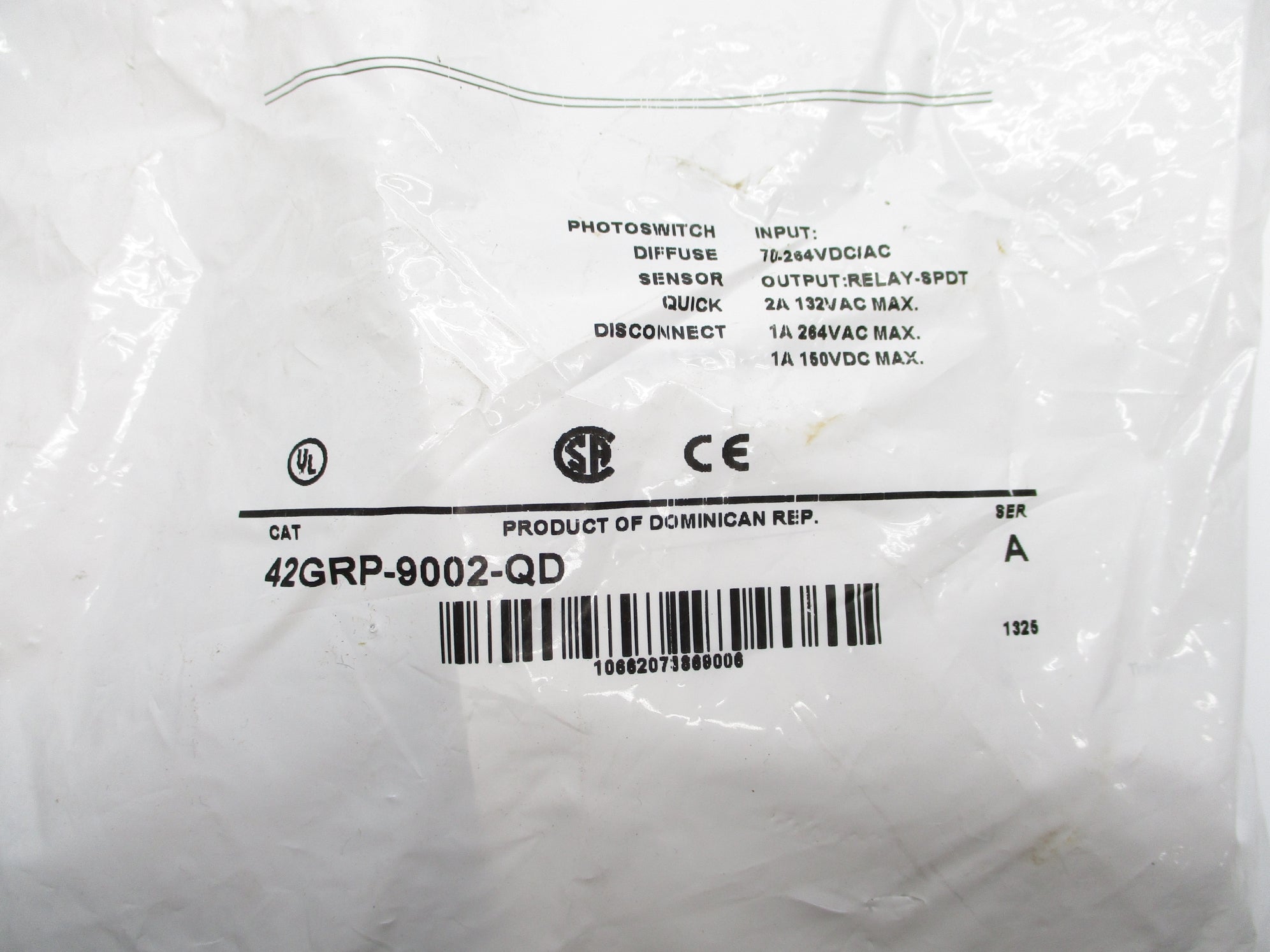 ALLEN BRADLEY 42GRP-9002-QD SER. A NSMP