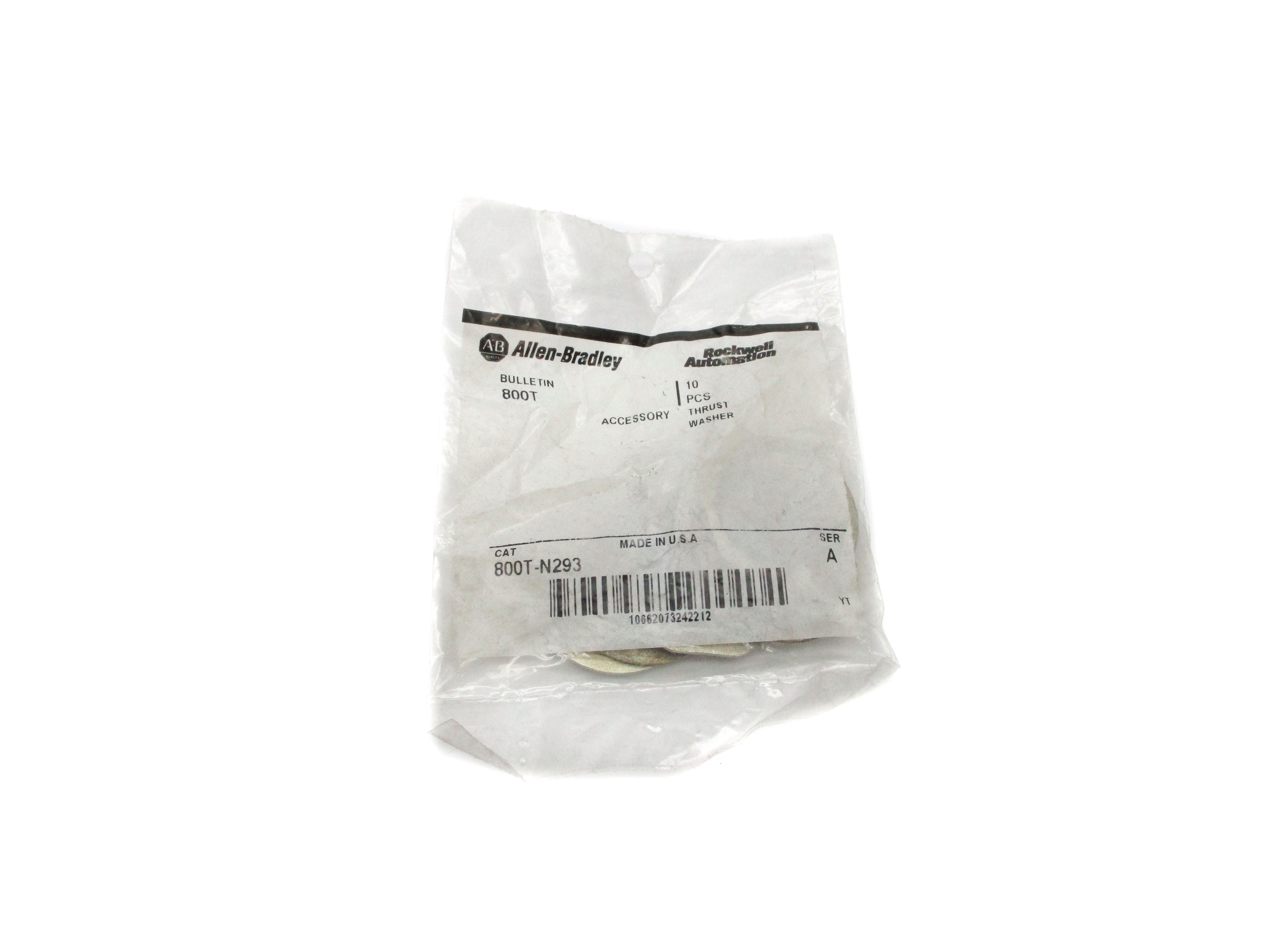 ALLEN BRADLEY 800T-N293 SER. A (PKG OF 10) NSMP