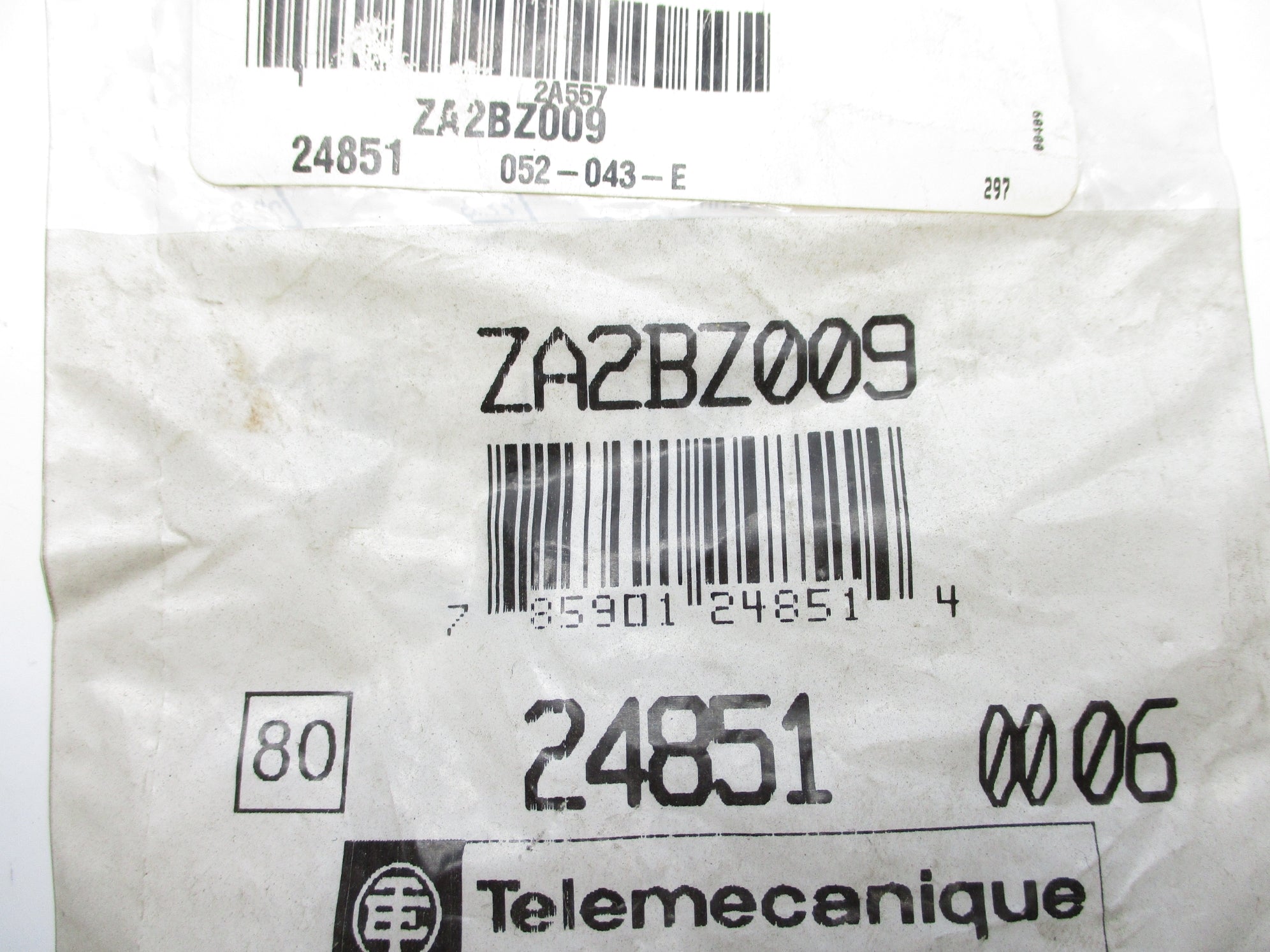 TELEMECANIQUE ZA2BZ009 NSMP