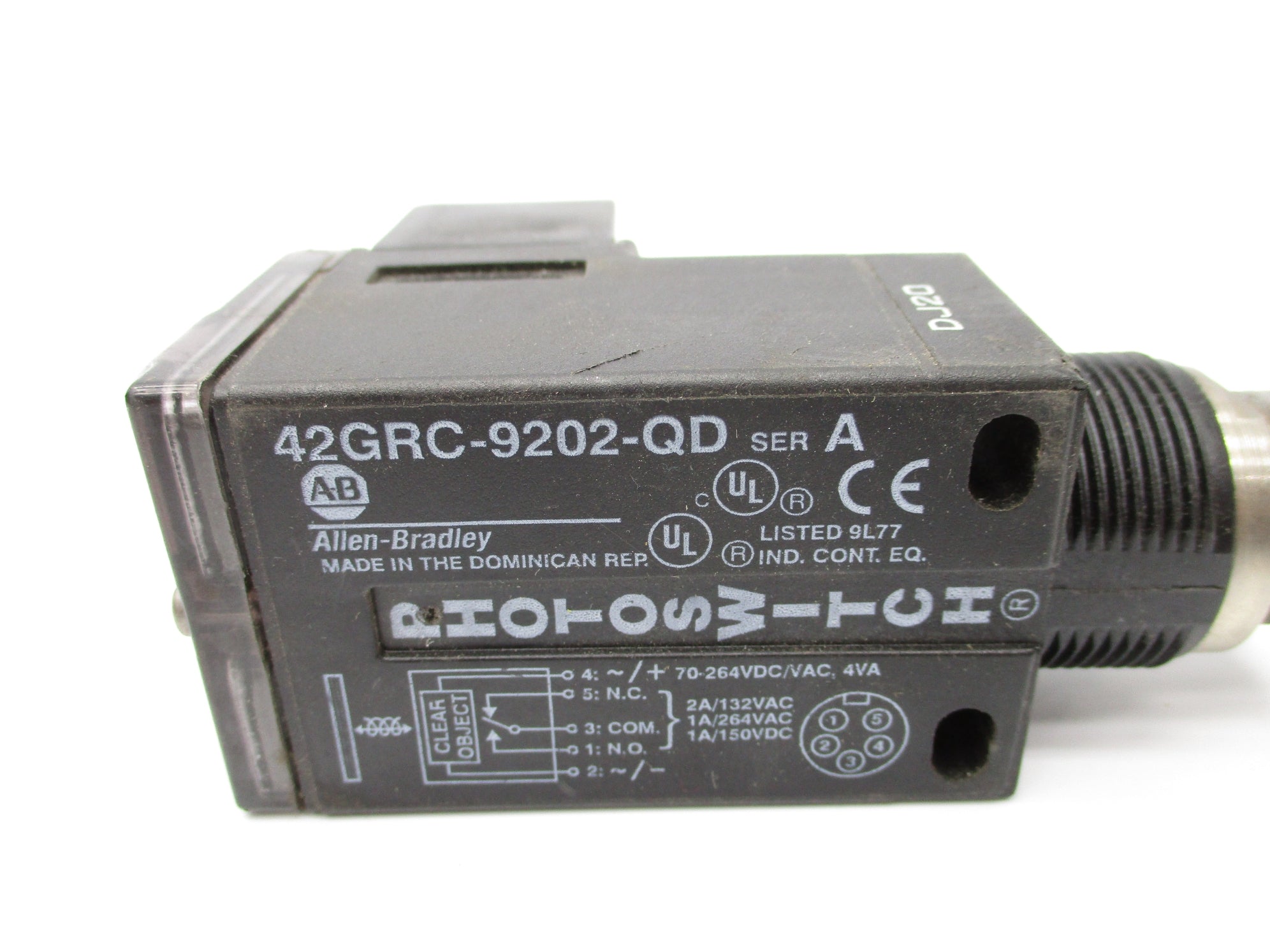 INDUSTRIAL SPARE PART 42GRC-9202-QD SER. A 70-264VAC/DC 2A NSNP