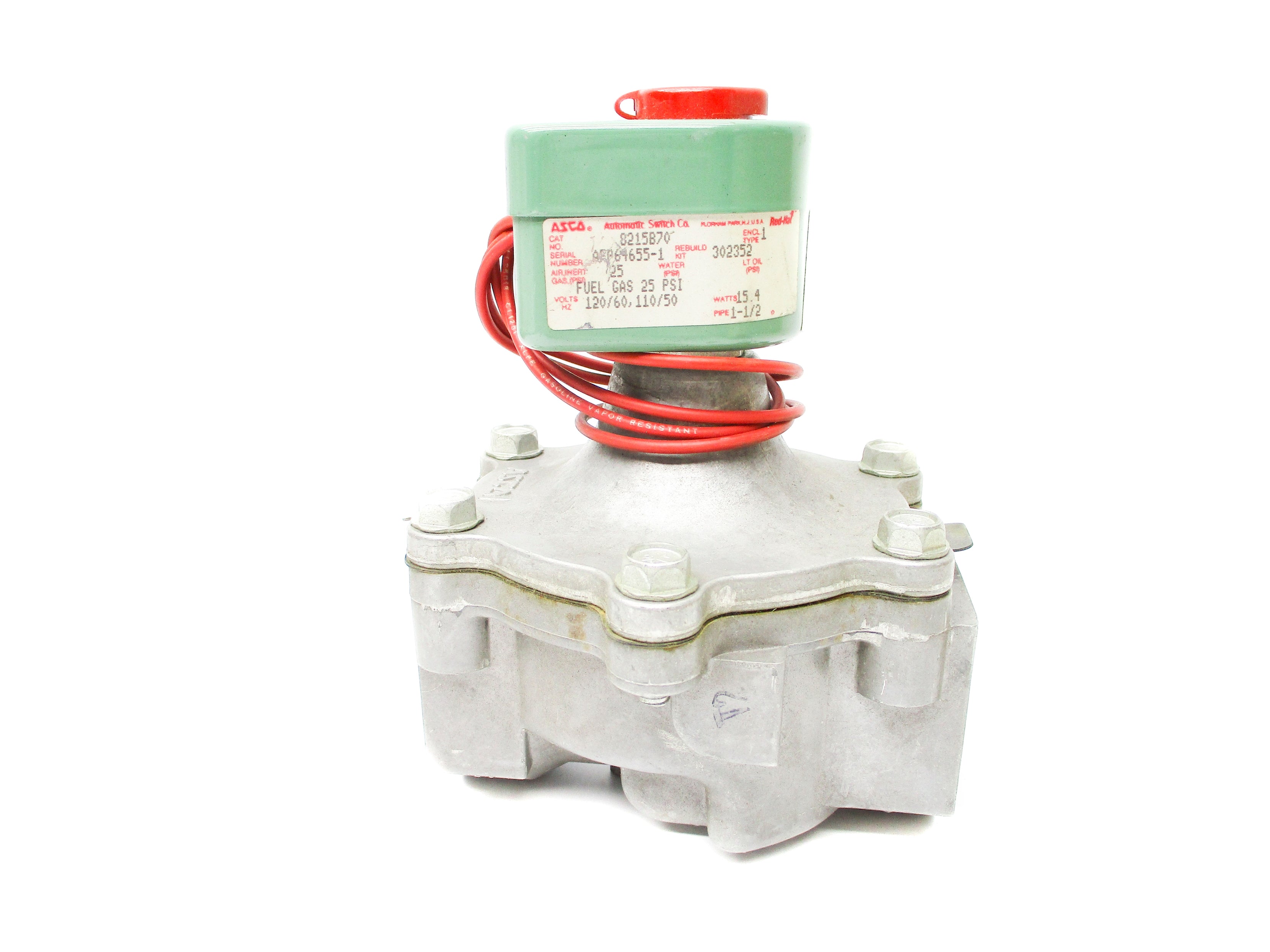 ASCO 8215B70 120/60 110/50 25PSI NSNP