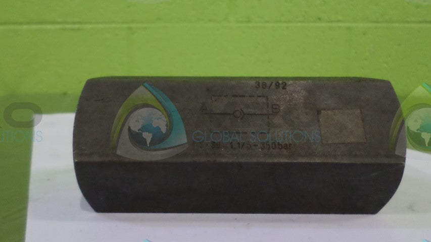 HYCON RV-30 CHECK VALVE *USED*