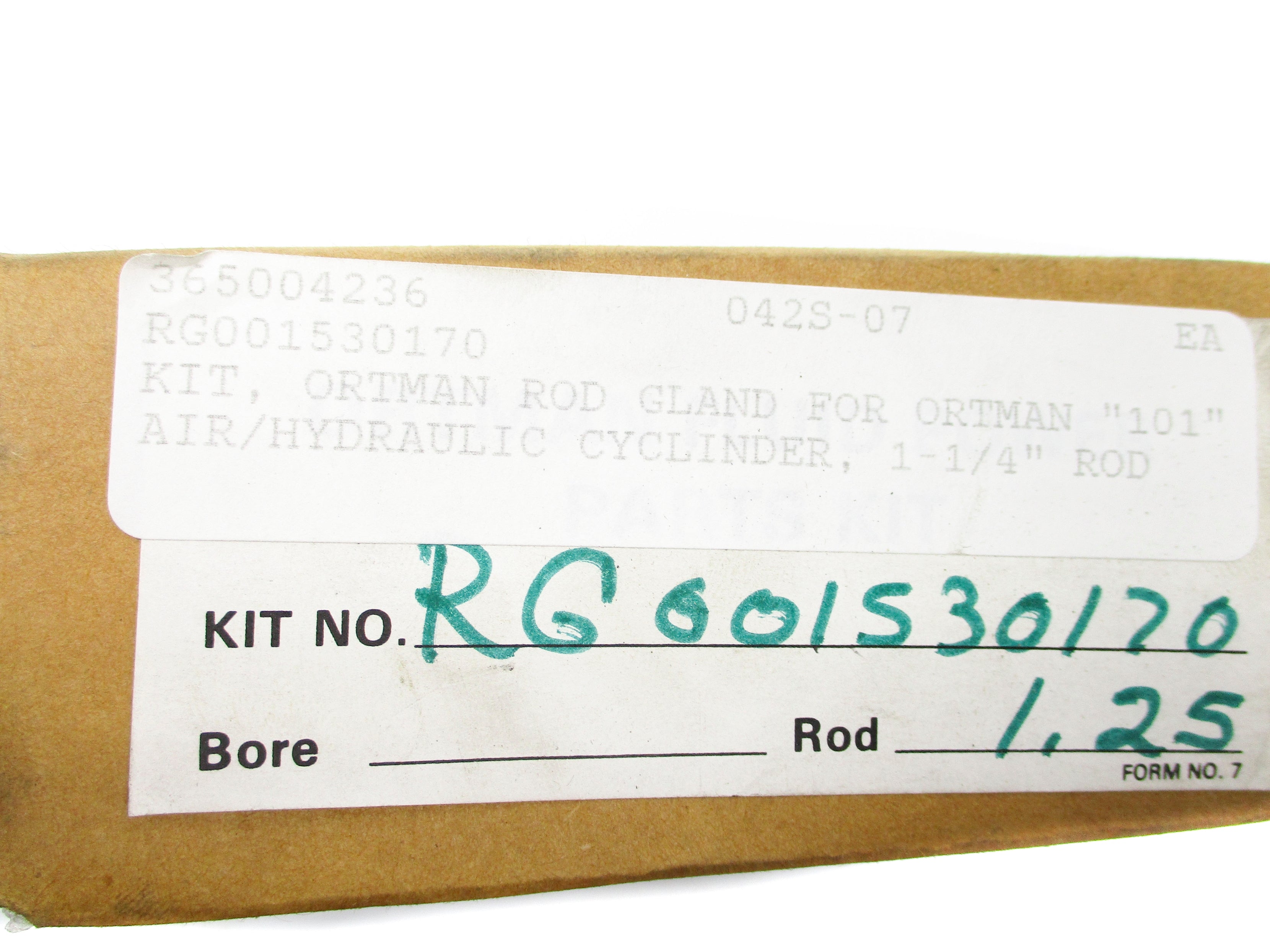 ORTMAN RG001530170 NSMP