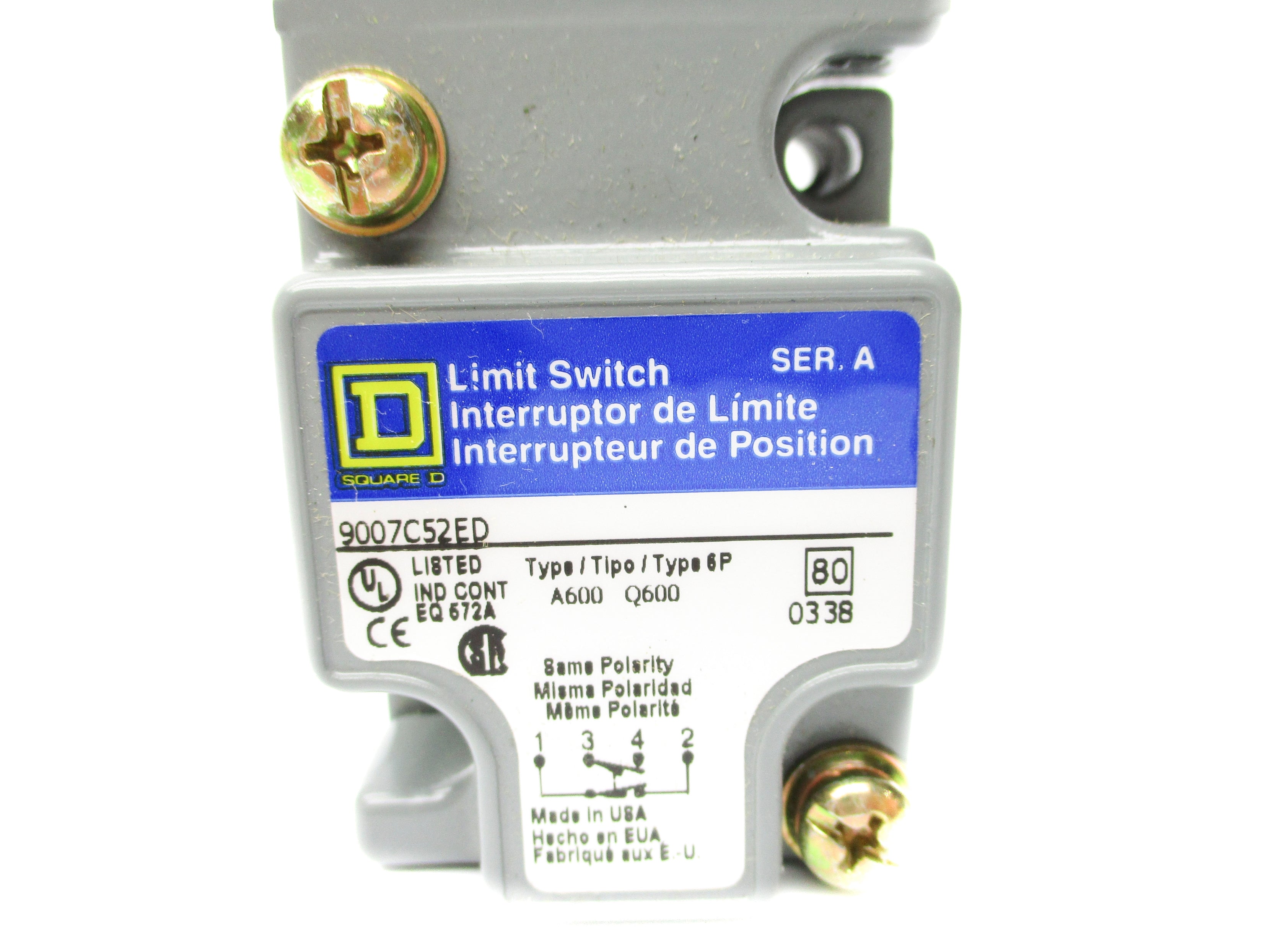 SQUARE D 9007C52ED SER. A NSNP