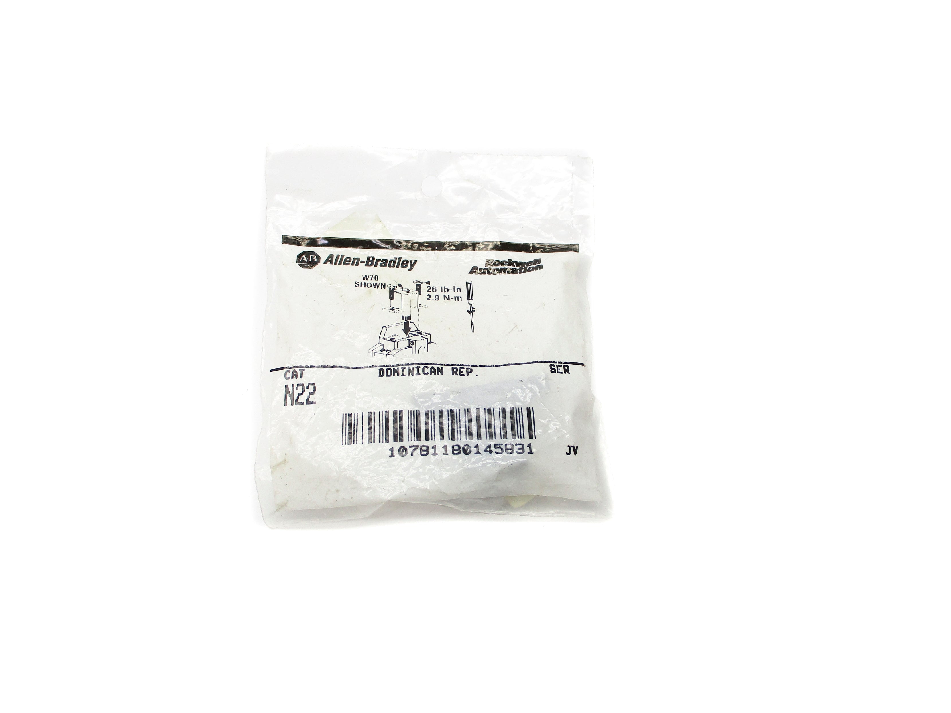 INDUSTRIAL SPARE PART N22 NSMP