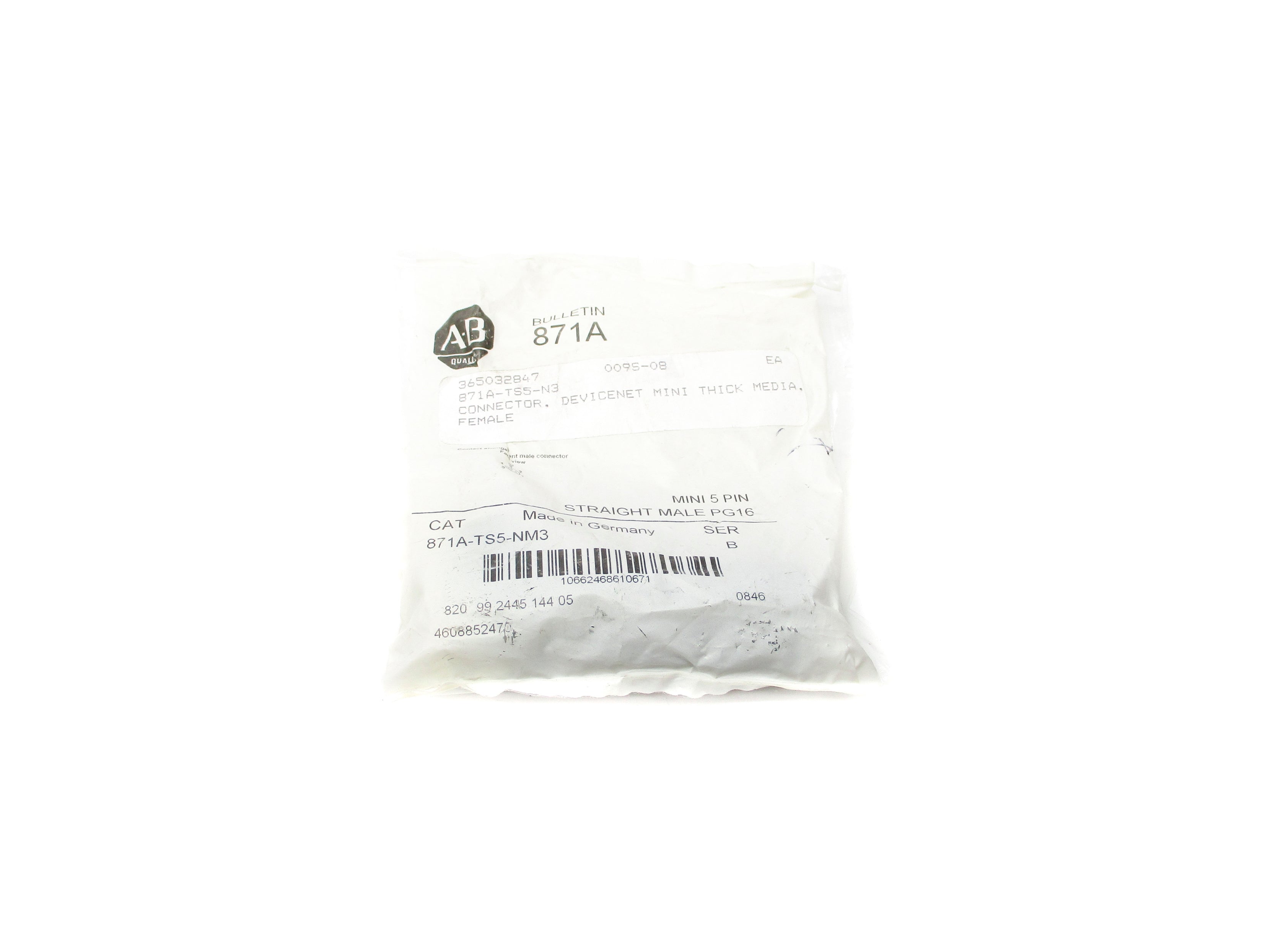 ALLEN BRADLEY 871A-TS5-NM3 SER. B NSMP