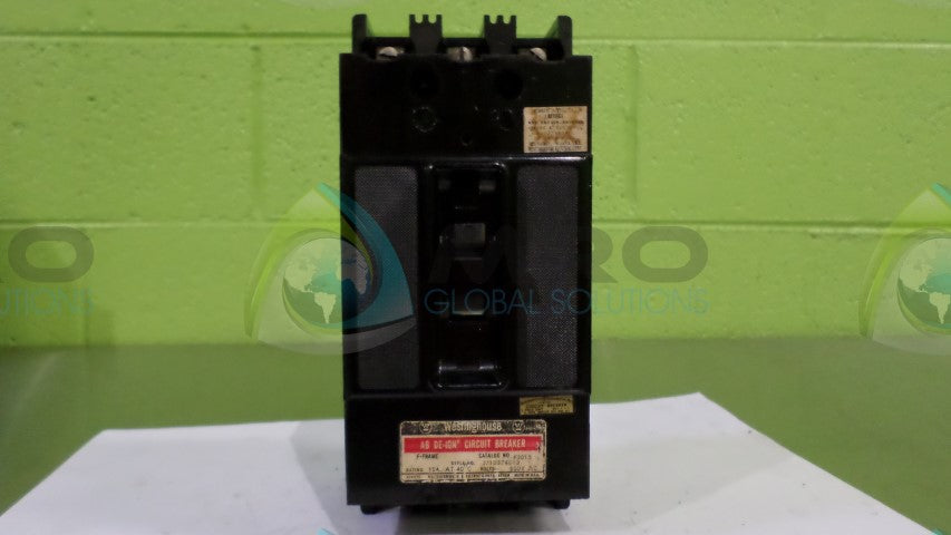 WESTINGHOUSE F3015 CIRCUIT BREAKER *USED*