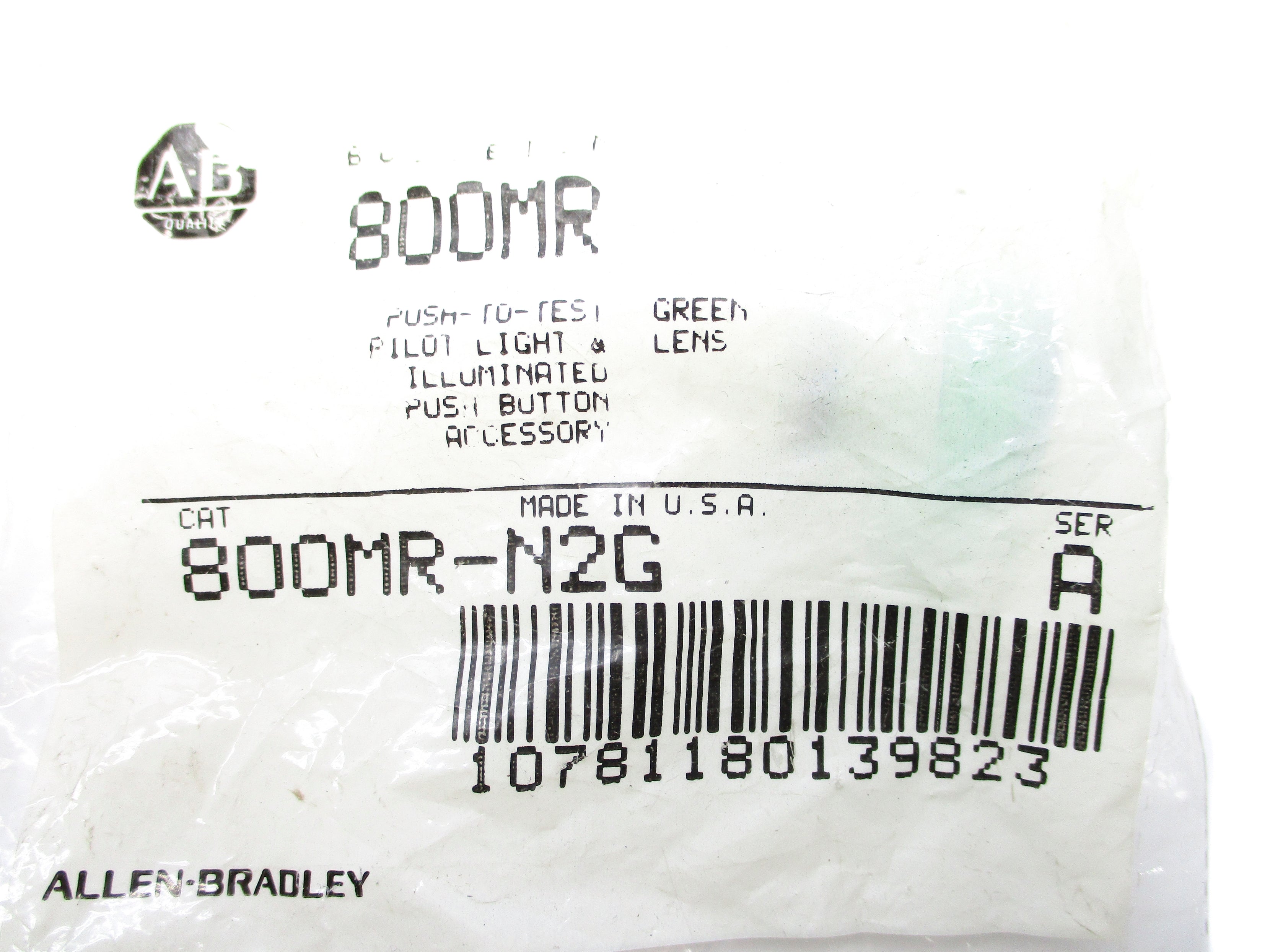 INDUSTRIAL SPARE PART 800MR-N2G SER. A NSMP