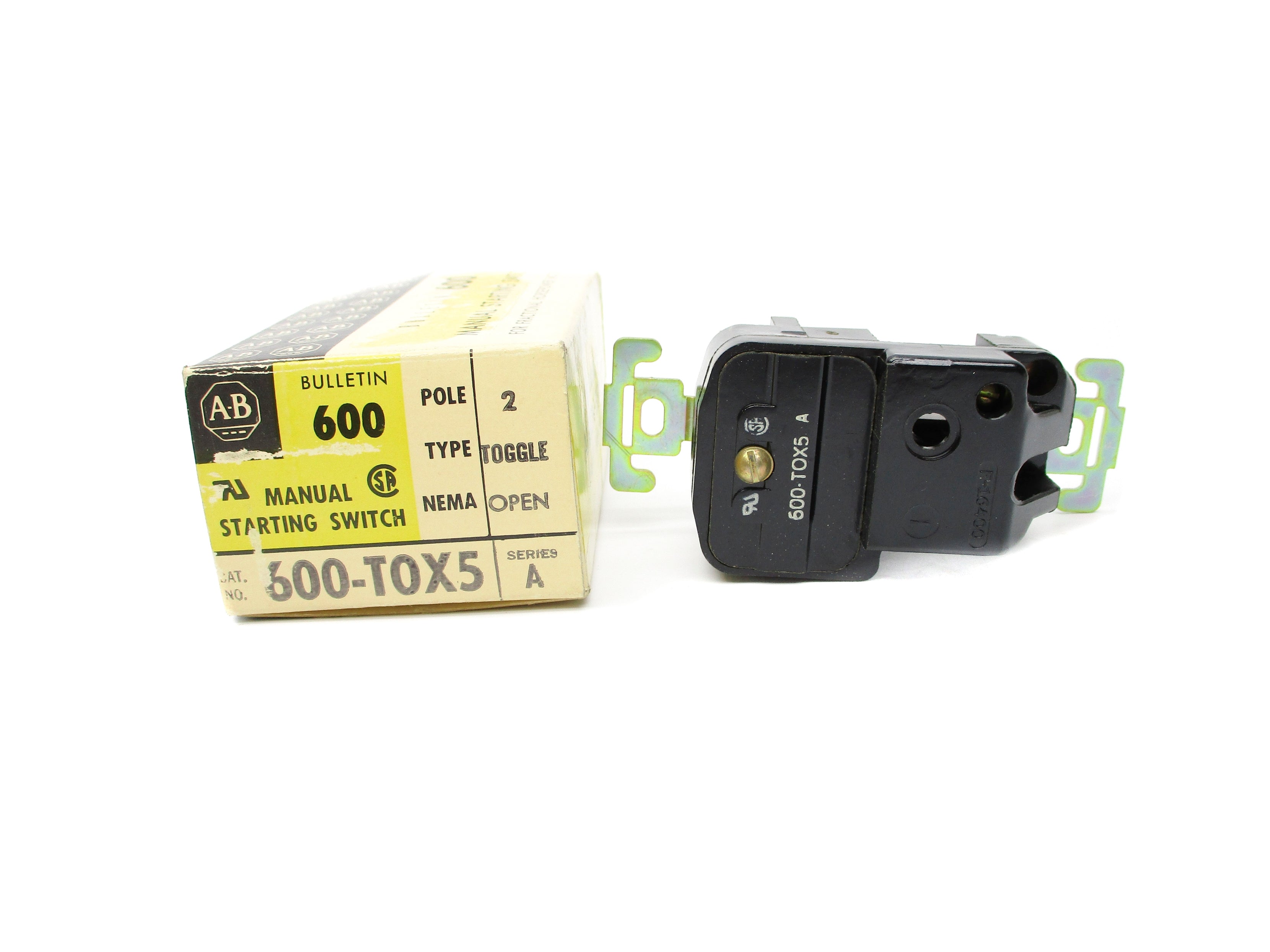 ALLEN BRADLEY 600-TOX5 SER. A (BK/YL) NSMP