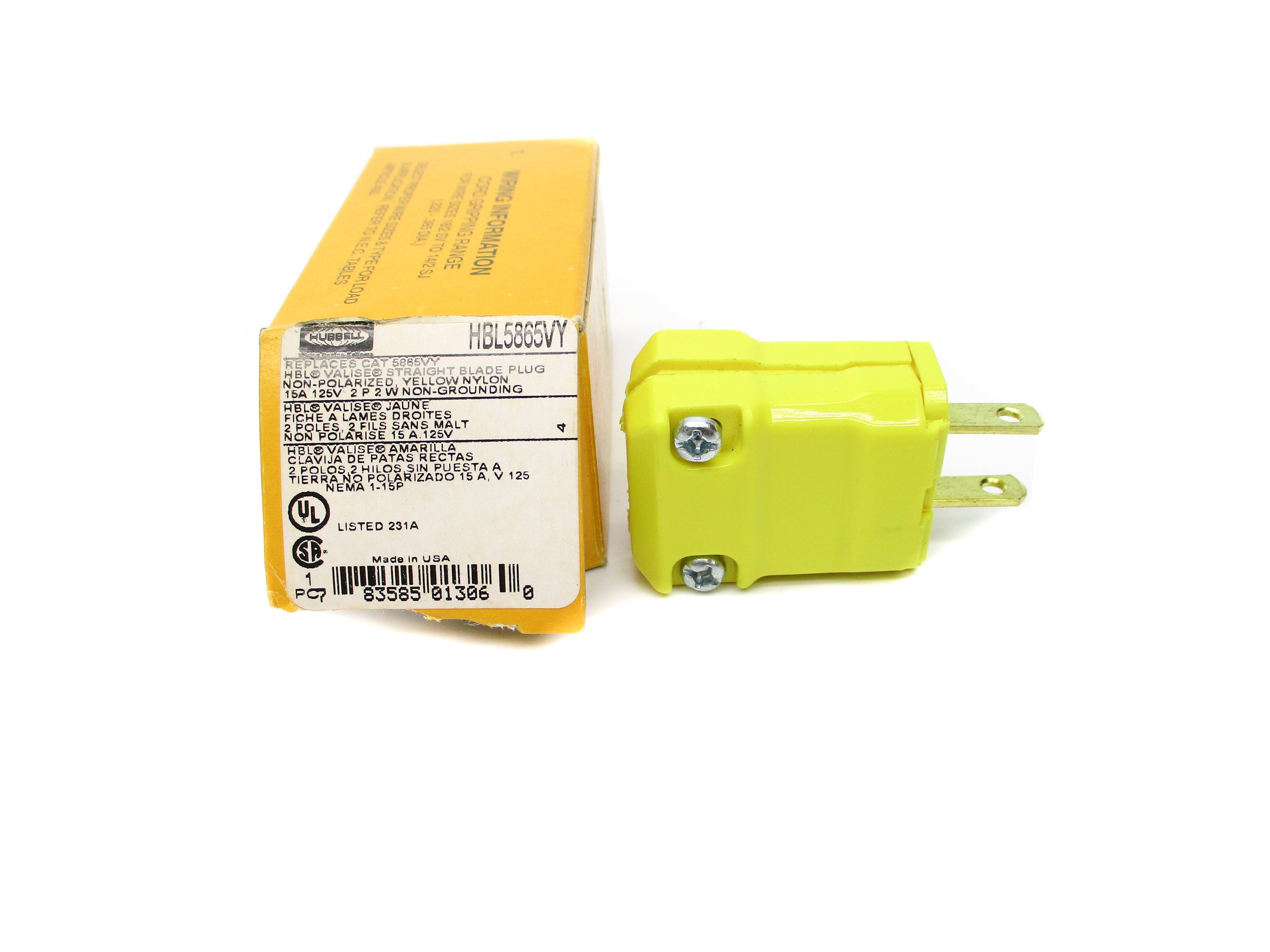 HUBBELL HBL5865VY NSMP