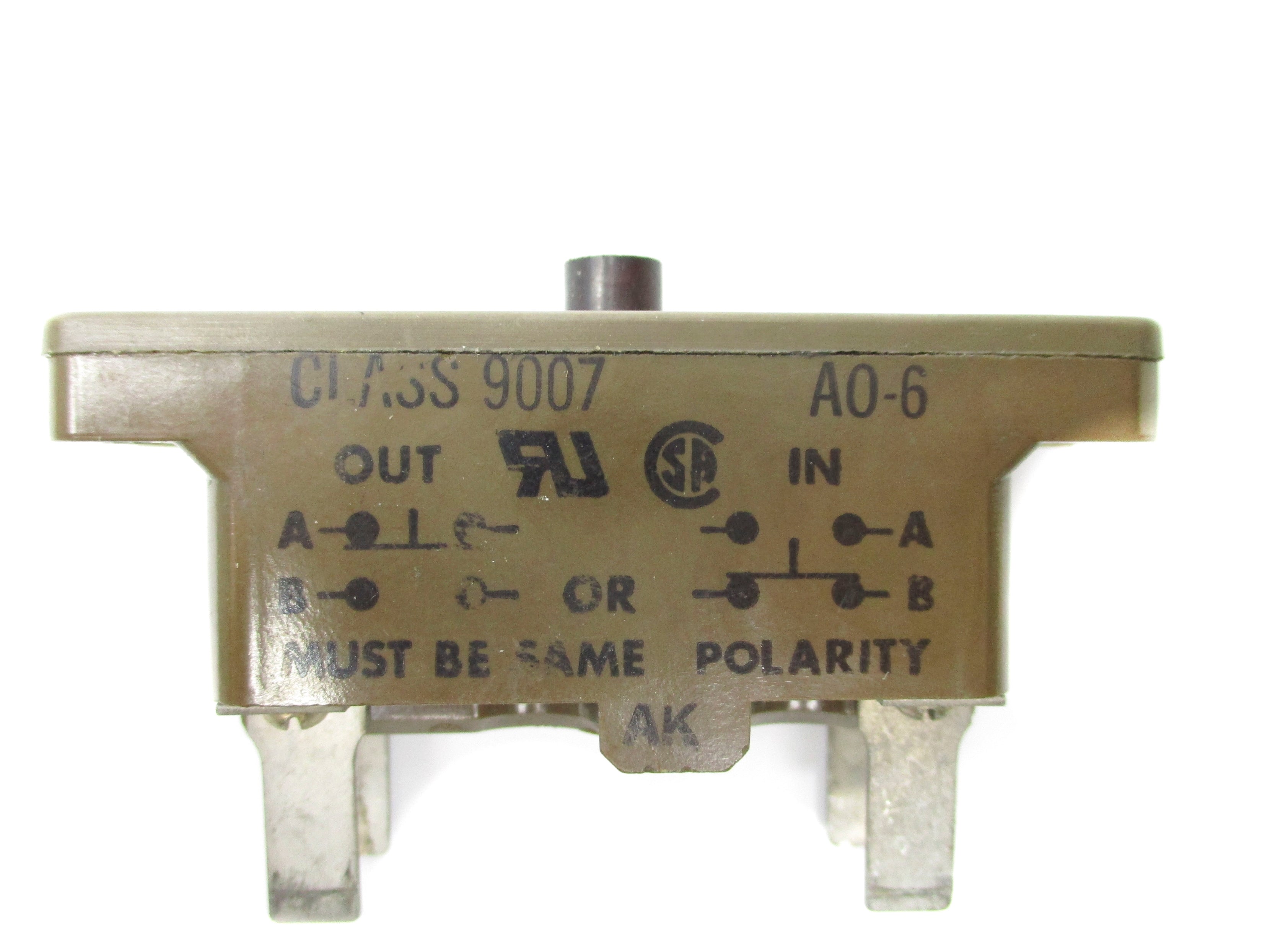 SQUARE D 9007AO6 UNMP