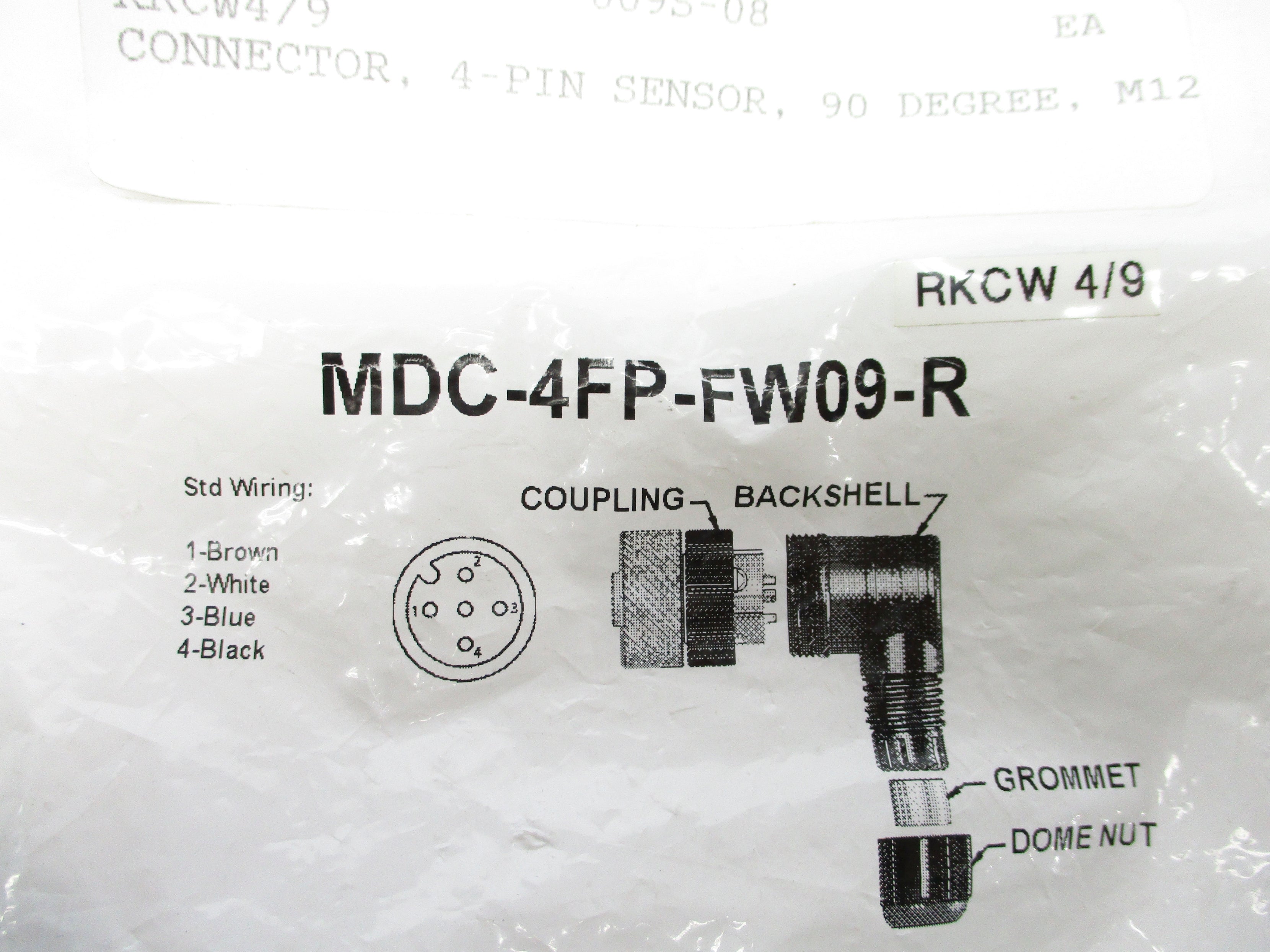 AUTOMATION SENSORS MDC-4FP-FW09-R NSMP