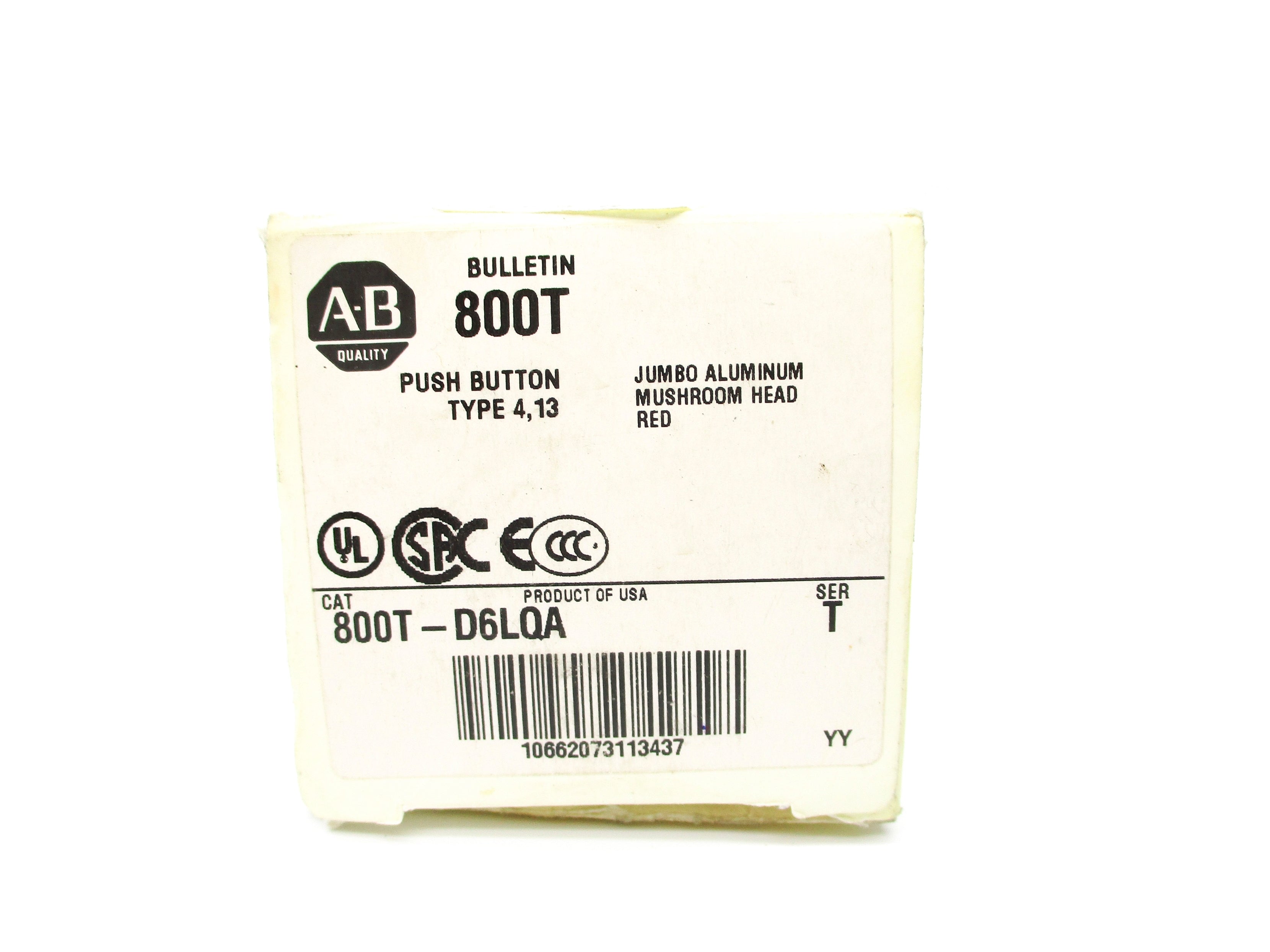 INDUSTRIAL SPARE PART 800T-D6LQA SER. T (WH) NSMP
