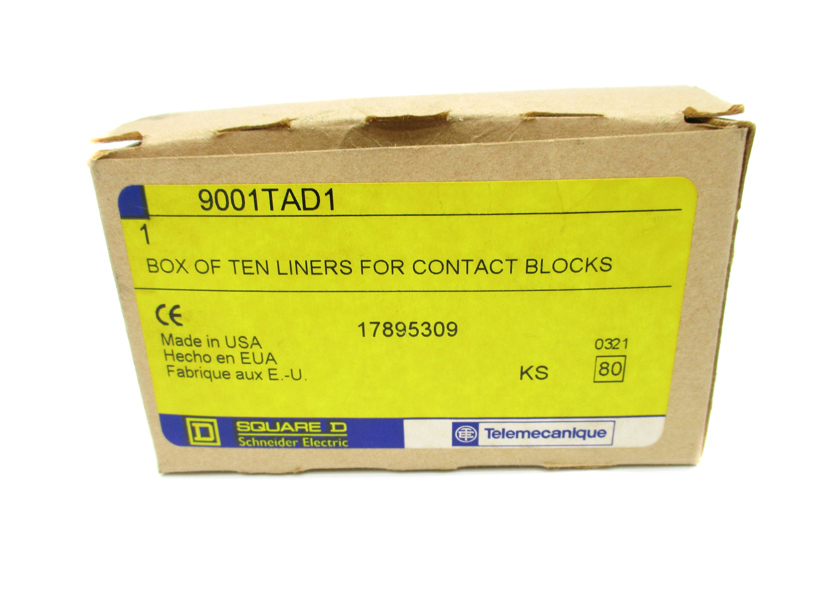 SQUARE D 9001TAD1 (PKG OF 10) NSMP